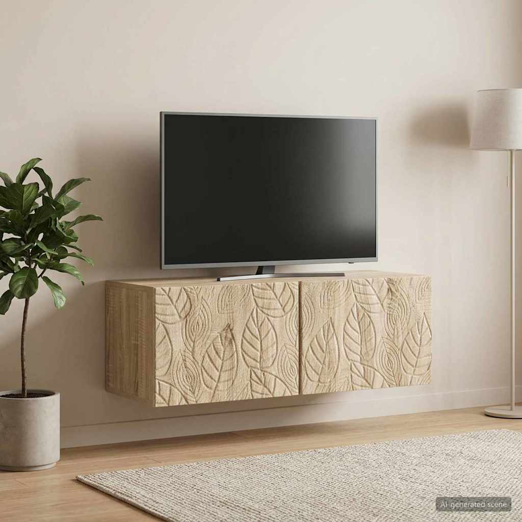 TV ormar za zid 59,5 x 41 x 30 cm Hrast sonoma