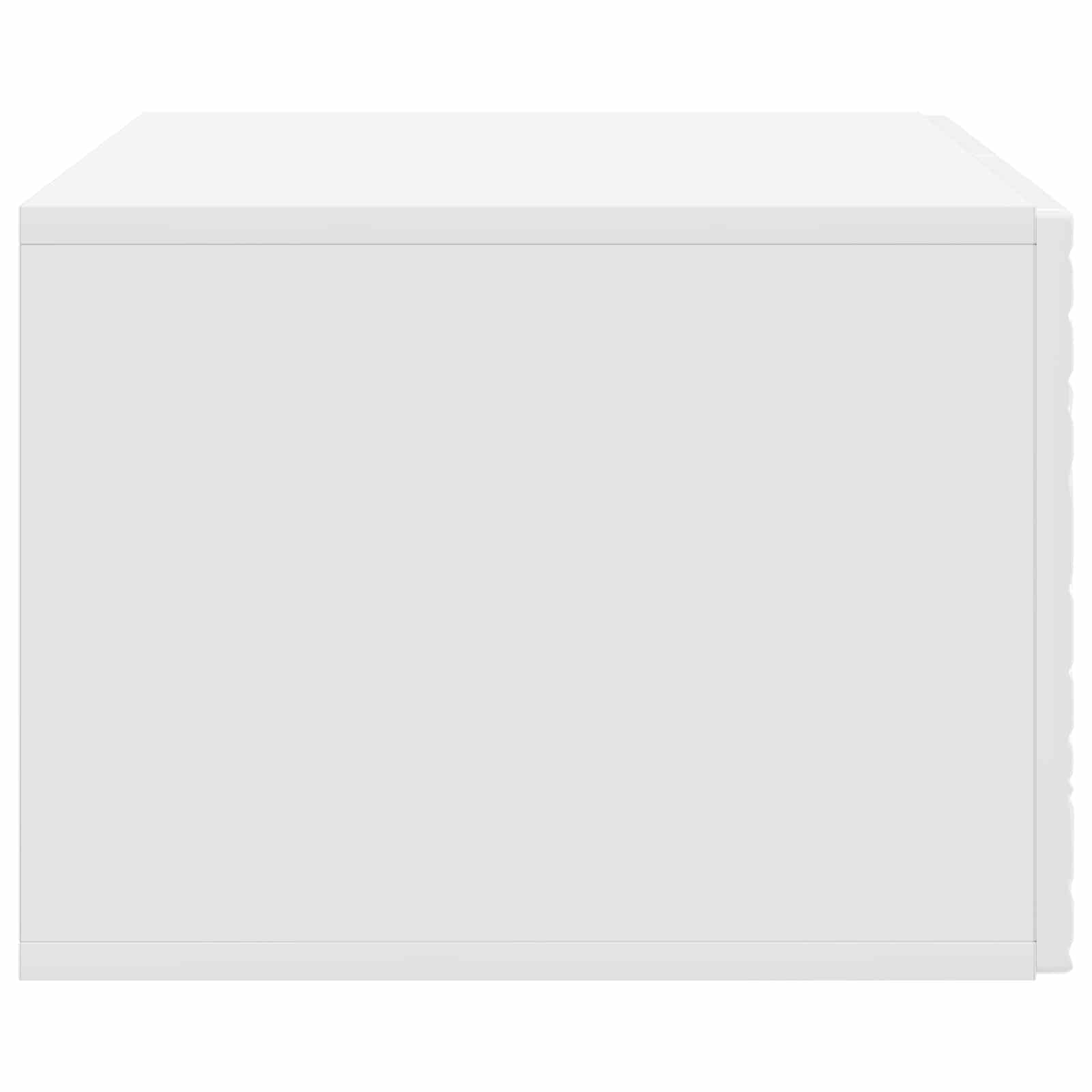 TV ormar za zid 59,5 x 41 x 30 cm Bijela visokog sjaja