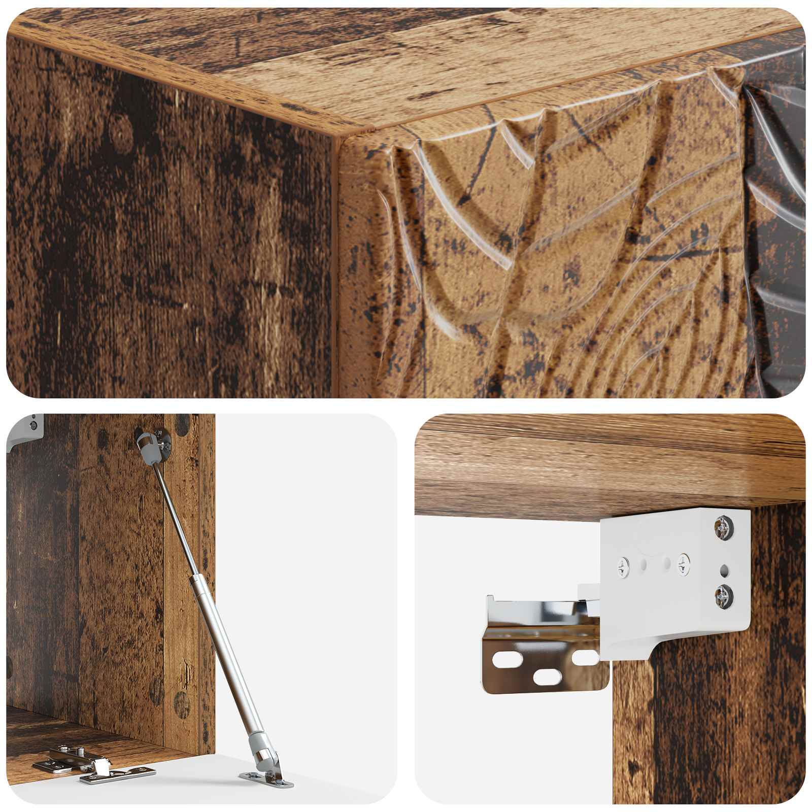 TV ormar za zid 98 x 41 x 30 cm Staro drvo Konstruirano drvo