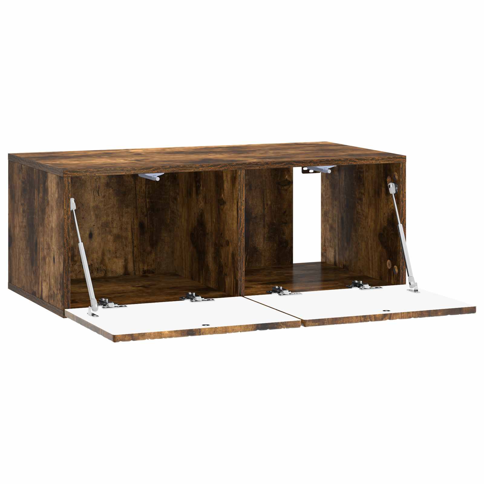 TV ormar za zid 98 x 31 cm Dimljeni hrast Konstruirano drvo