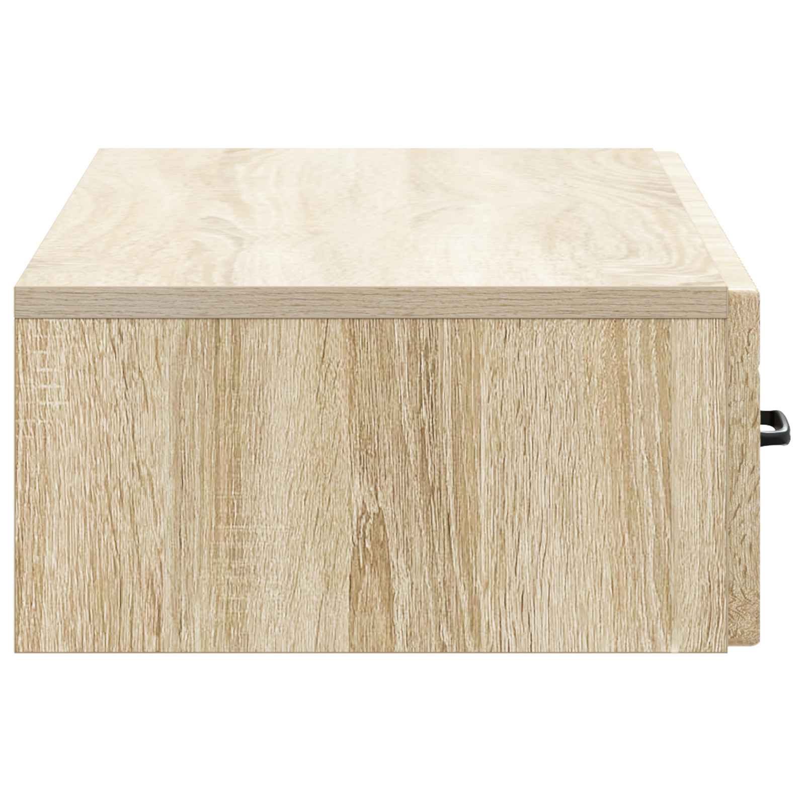 Stolna montirana na zid Hrast sonoma 87,5 x 34,5 x 17 cm