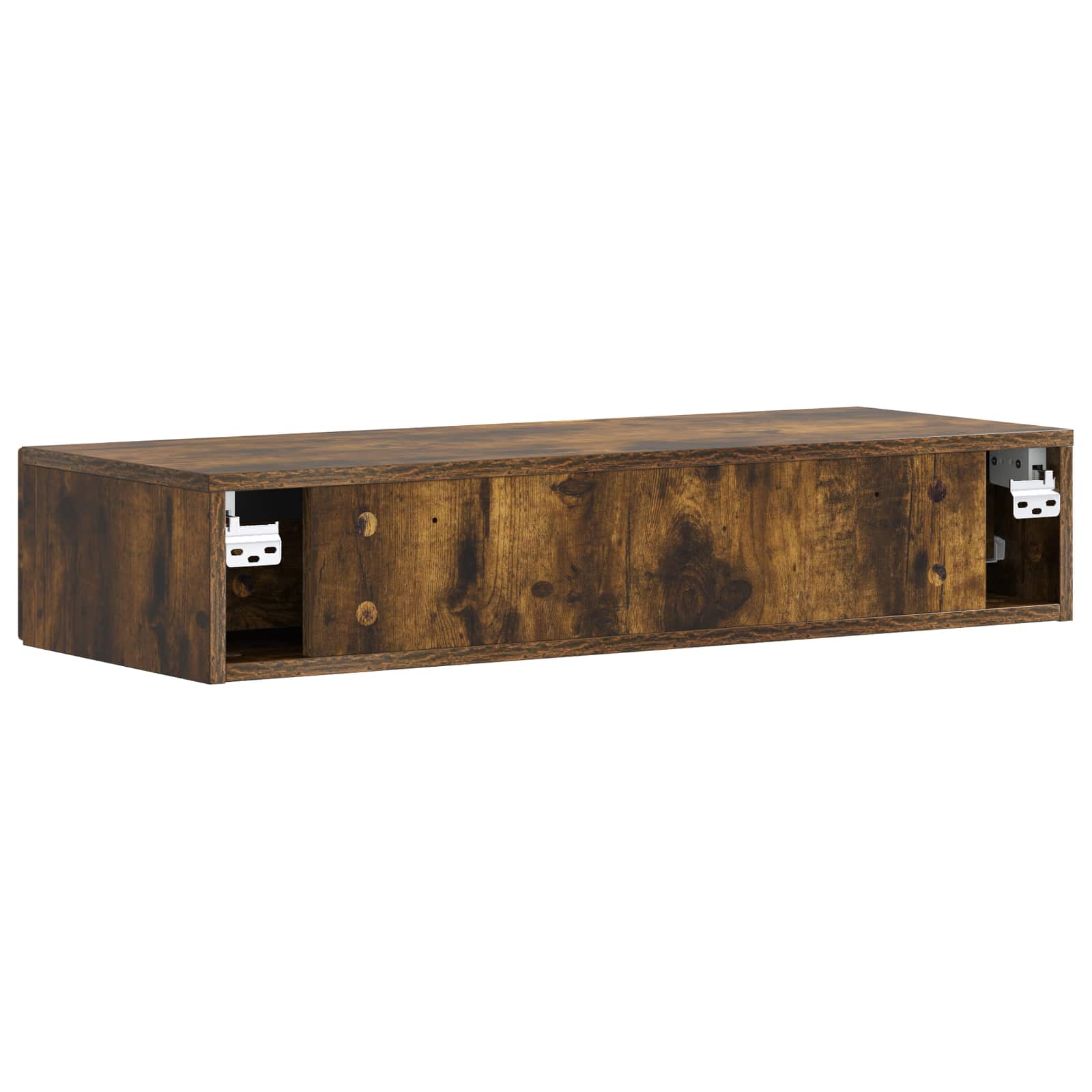 Stolna montirana na zid Dimljeni hrast 87,5 x 34,5 x 17 cm