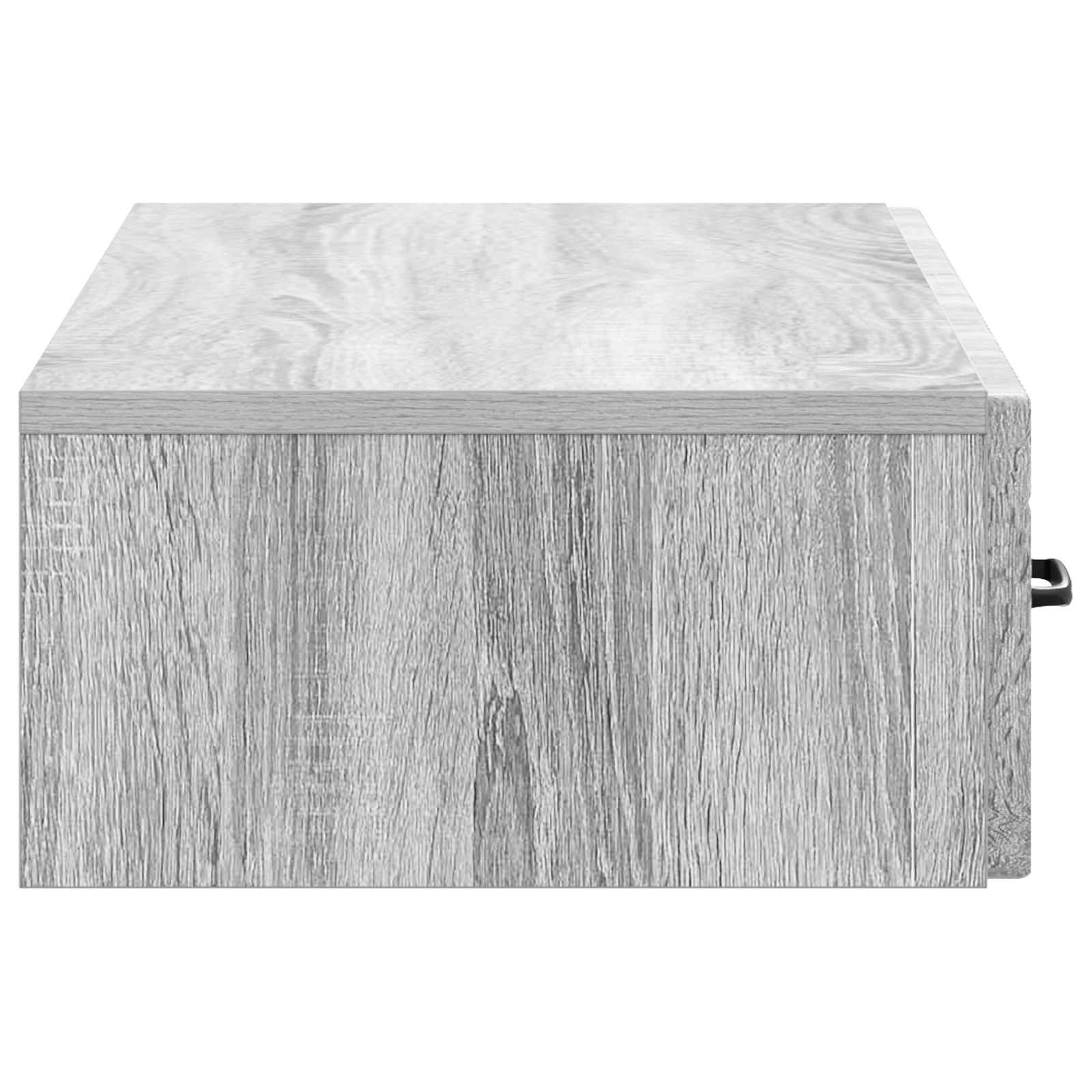 Stolna montirana na zid Siva sonoma 87,5 x 34,5 x 17 cm