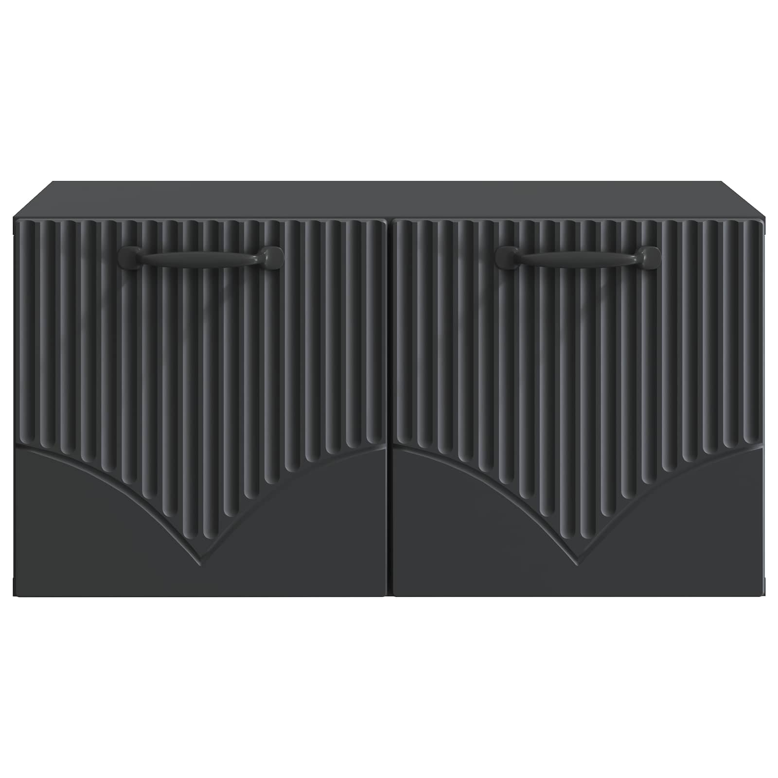 TV ormar za zid Zidne Crna 59,5 x 41 x 30 cm Konstruirano drvo