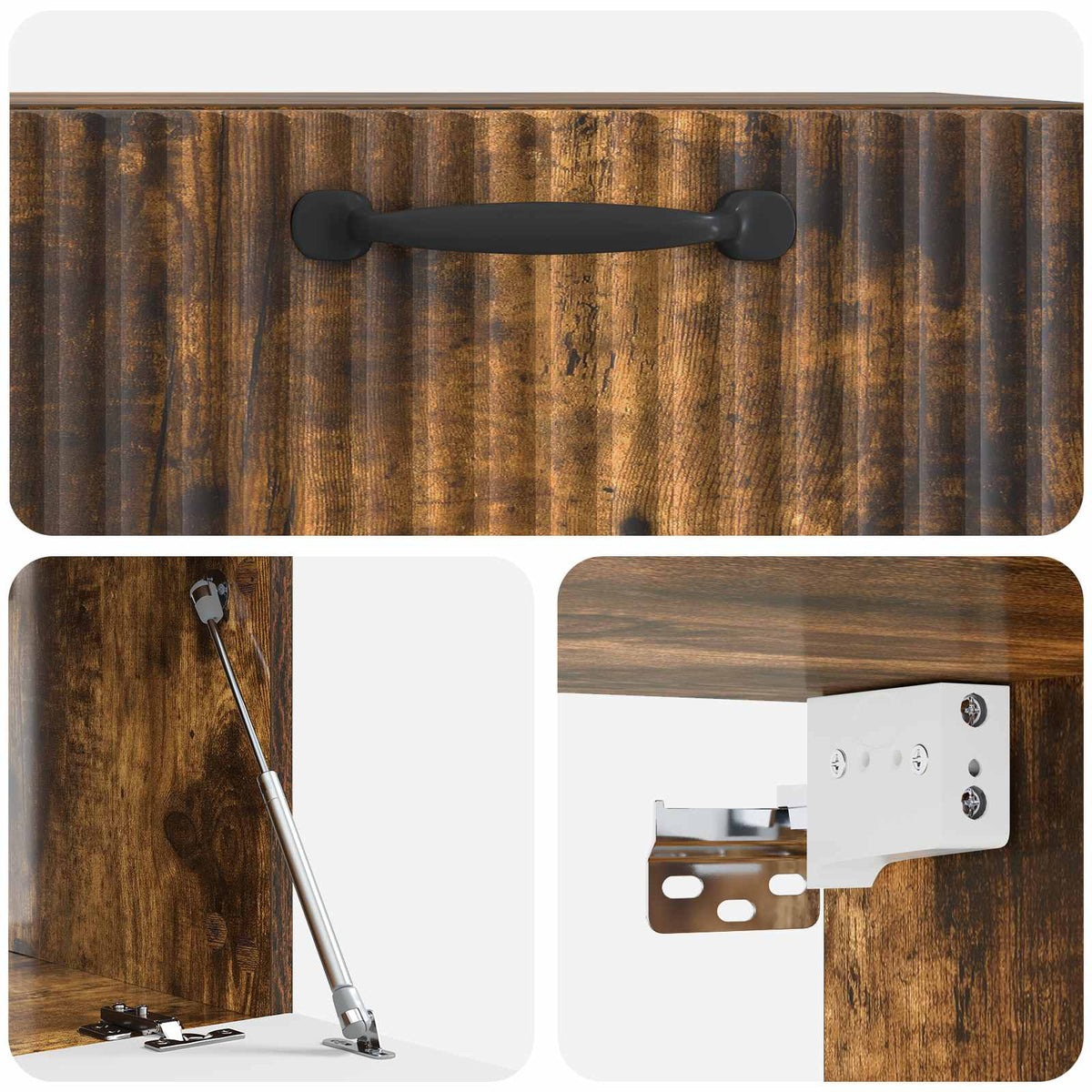 TV ormar za zid Zidne Dimljeni hrast 59,5 x 41 x 30 cm