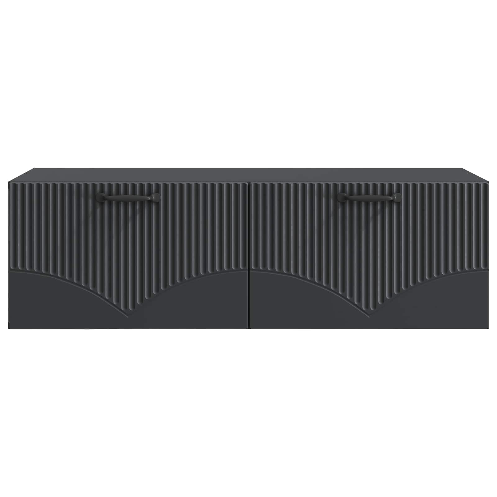 TV ormar za zid Zidne Crna 98 x 41 x 30 cm Konstruirano drvo