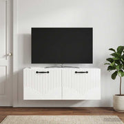 TV ormar za zid Zidne Bijela visokog sjaja 78,5 x 31 x 30 cm