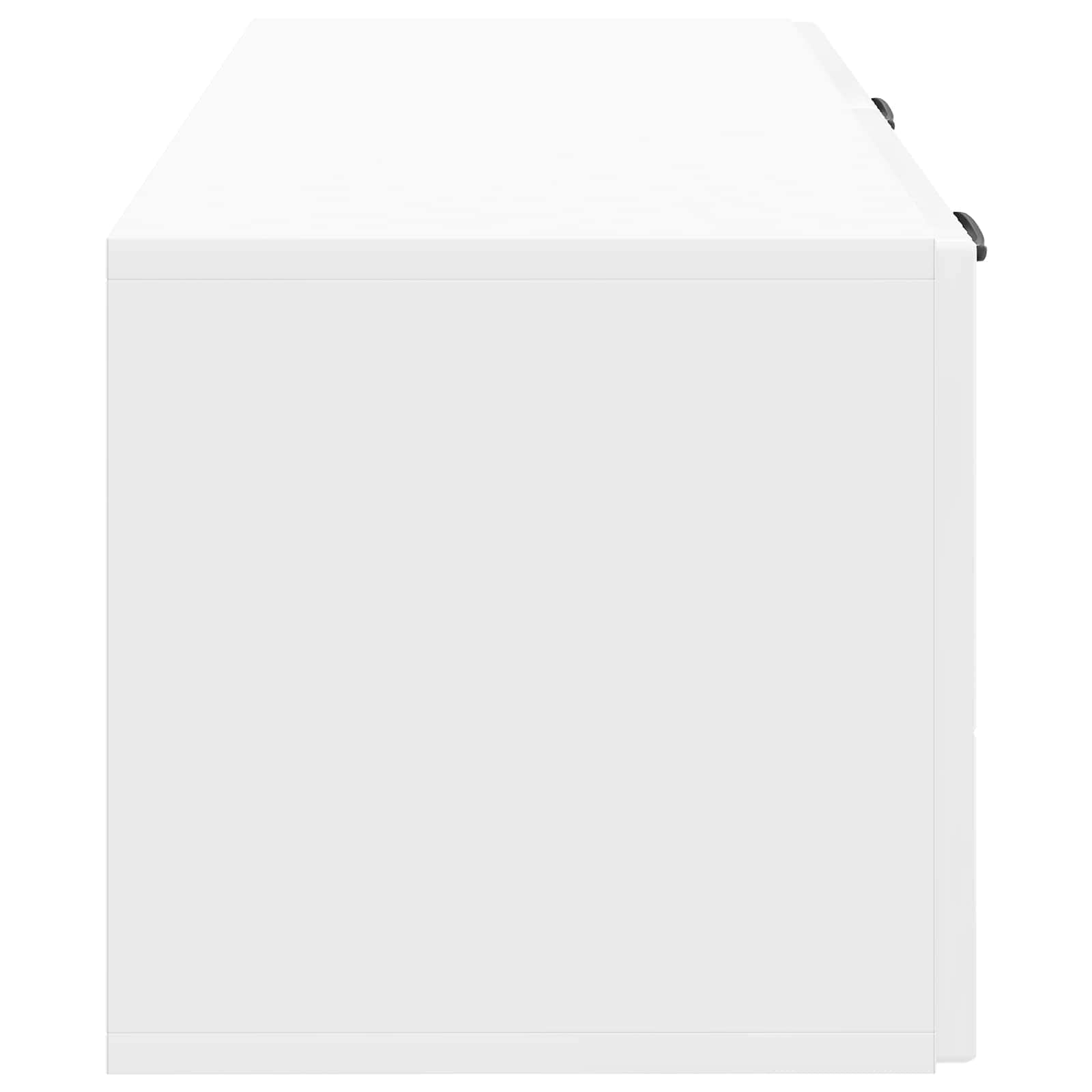 TV ormar za zid Zidne Bijela visokog sjaja 78,5 x 31 x 30 cm