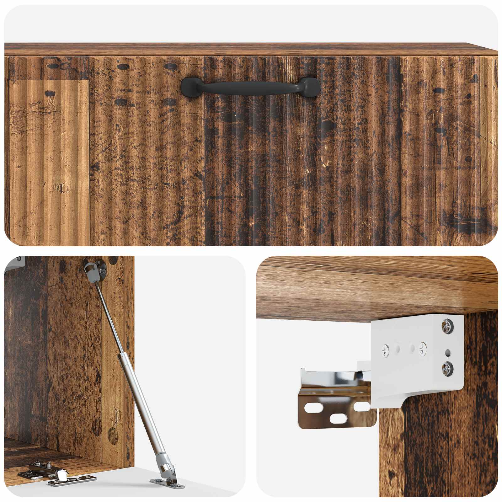 TV ormar za zid Staro drvo 98 x 31 x 30 cm Konstruirano drvo