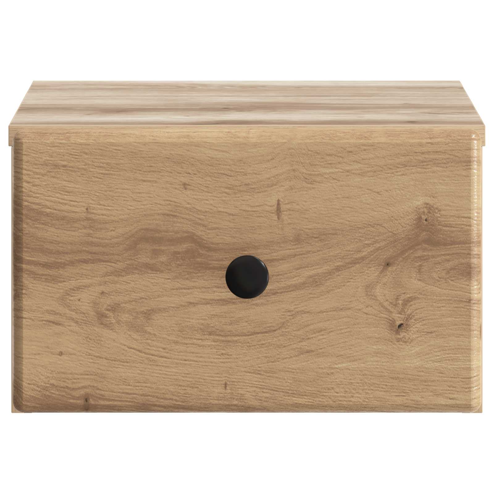 Noćni ormarić za montažu na zid s ladicama 2 pcs Hrast artisan