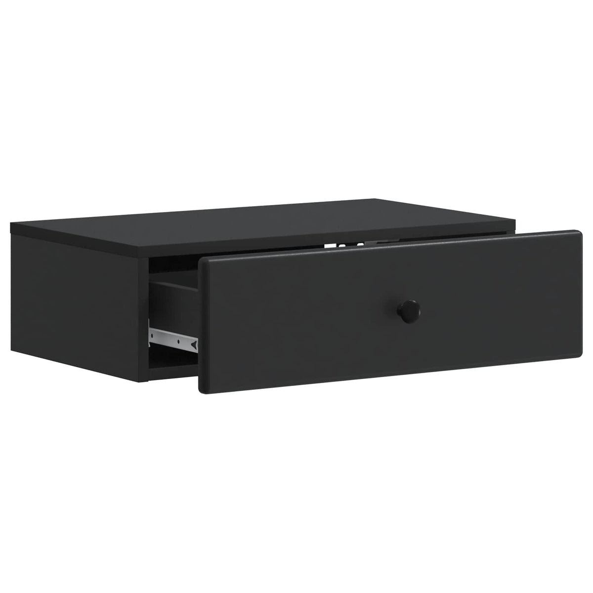 Stolna montirana na zid Crna 59 x 34,5 x 17 cm