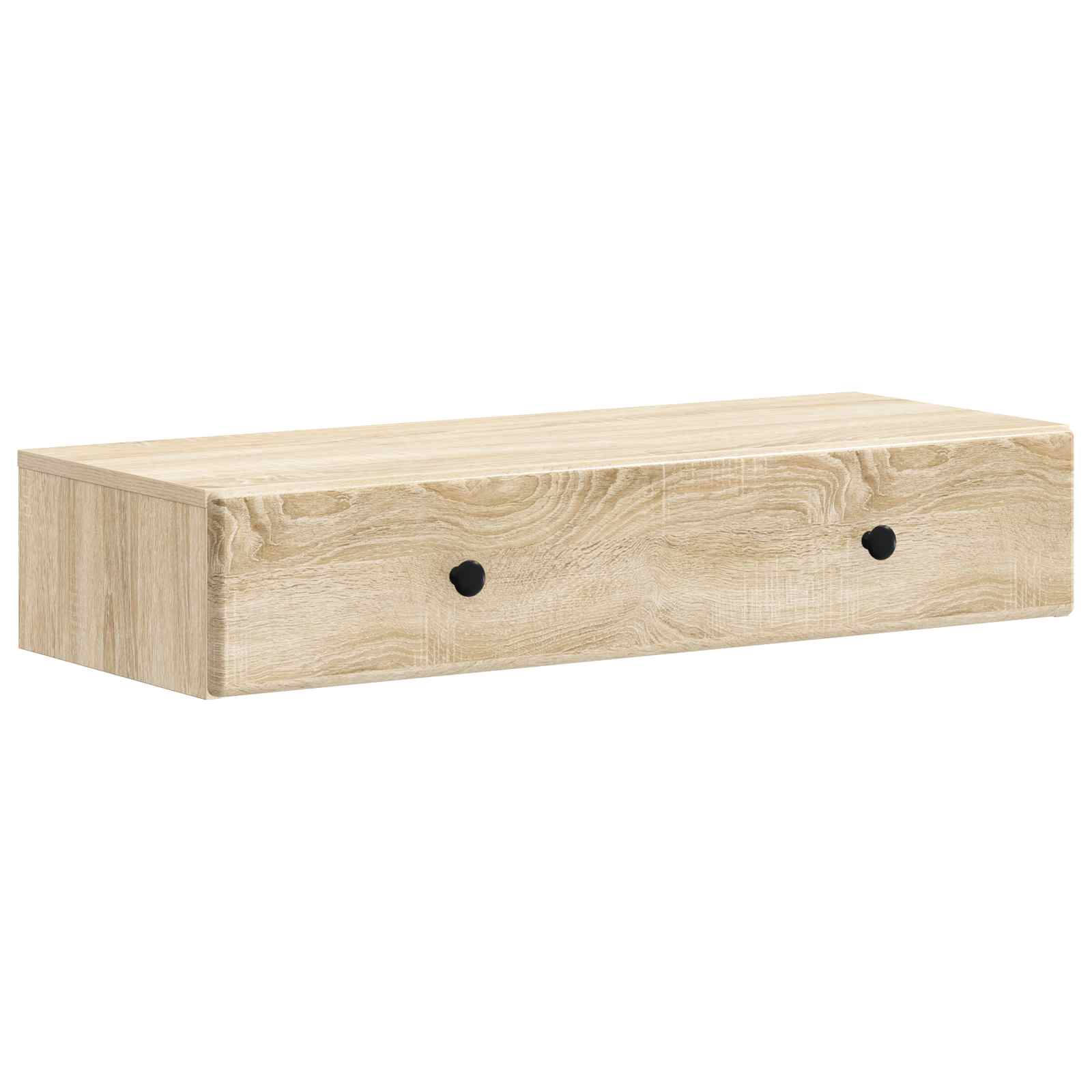 Stolna montirana na zid Hrast sonoma 87,5 x 34,5 x 17 cm