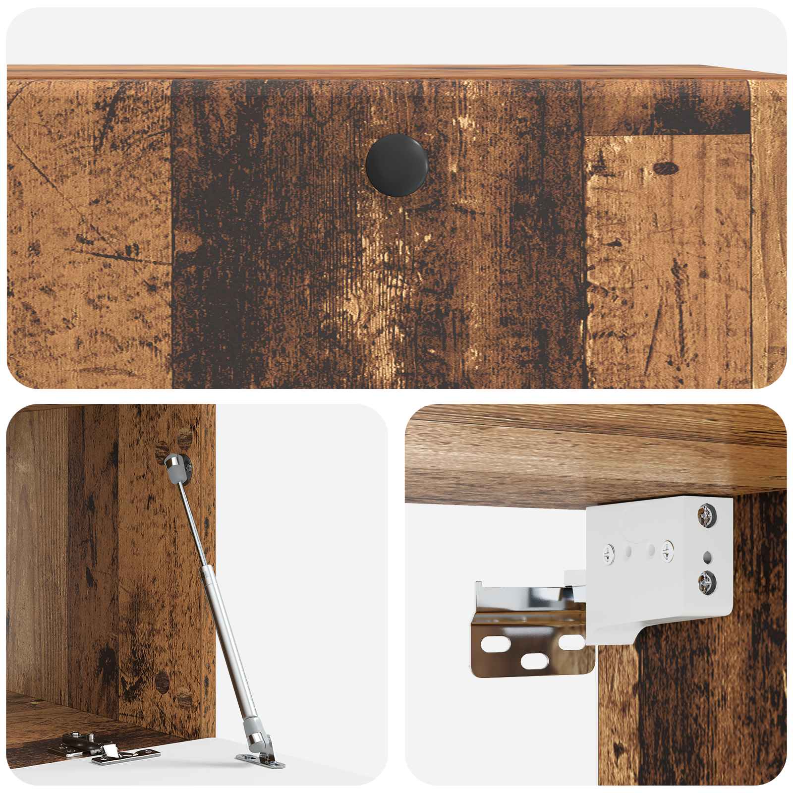 TV ormar za zid 78,5 x 41 x 30 cm Staro drvo Konstruirano drvo