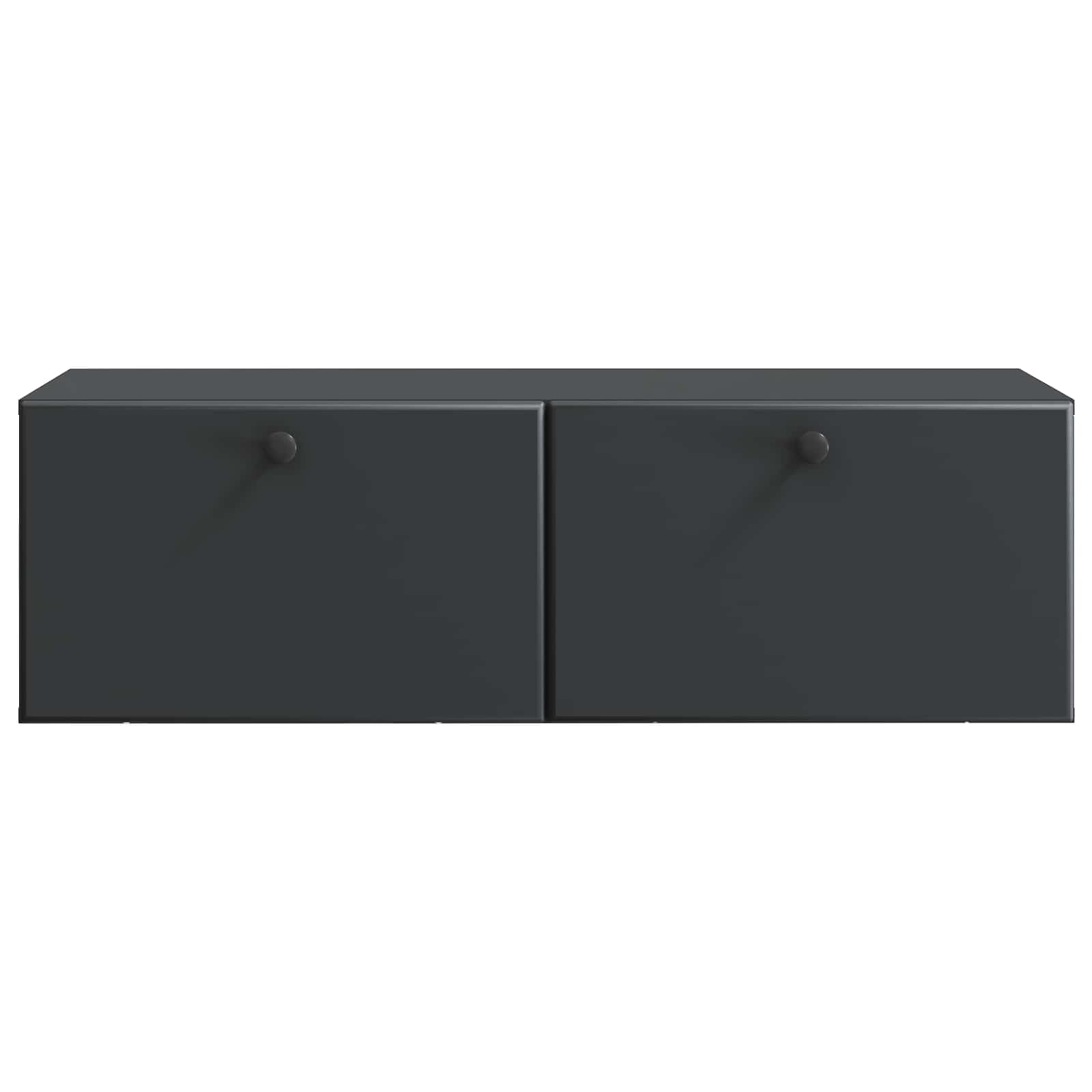 TV ormar za zid 98 x 41 x 30 cm Crna Konstruirano drvo Zidne