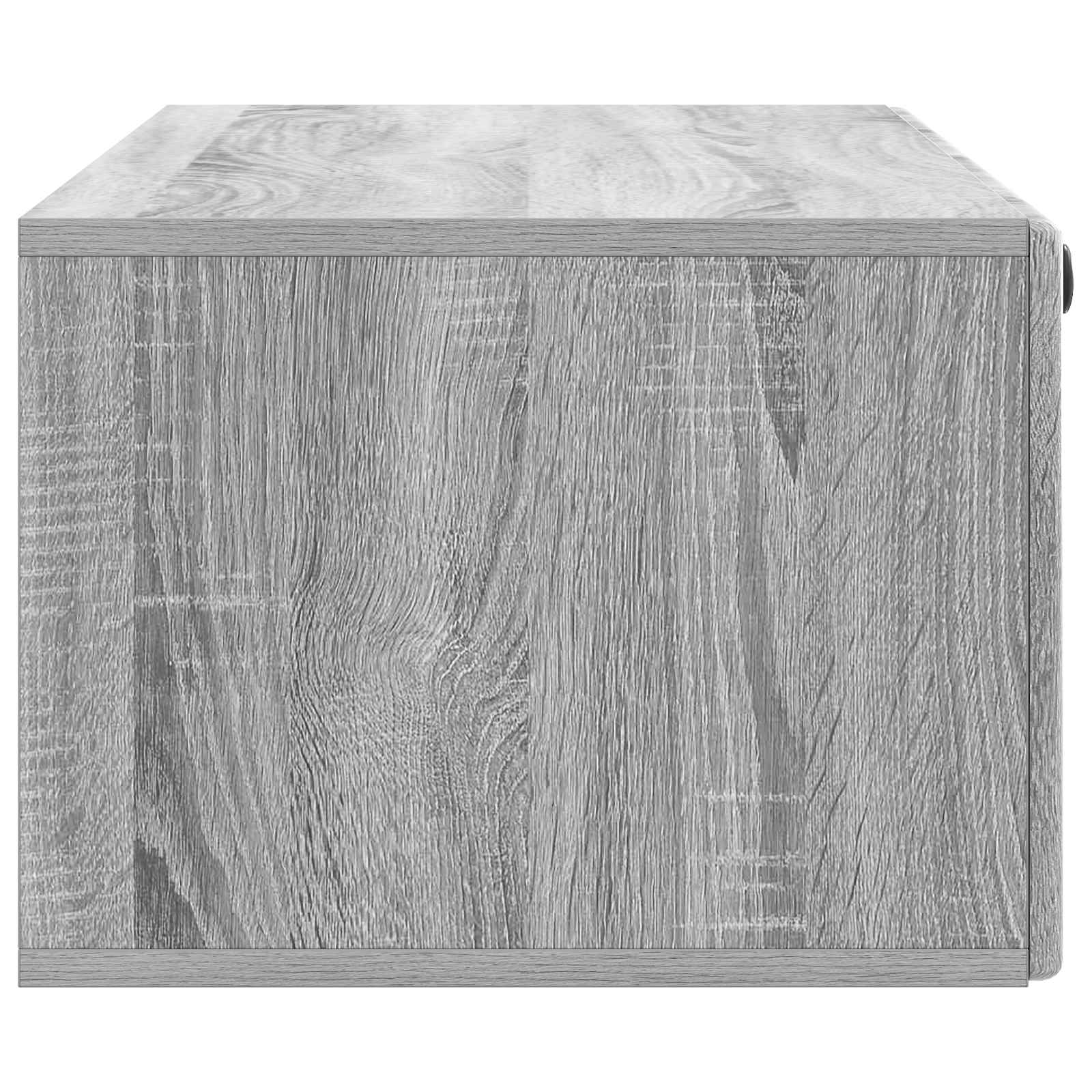 TV ormar za zid 98 x 41 x 30 cm Siva Sonoma Konstruirano drvo