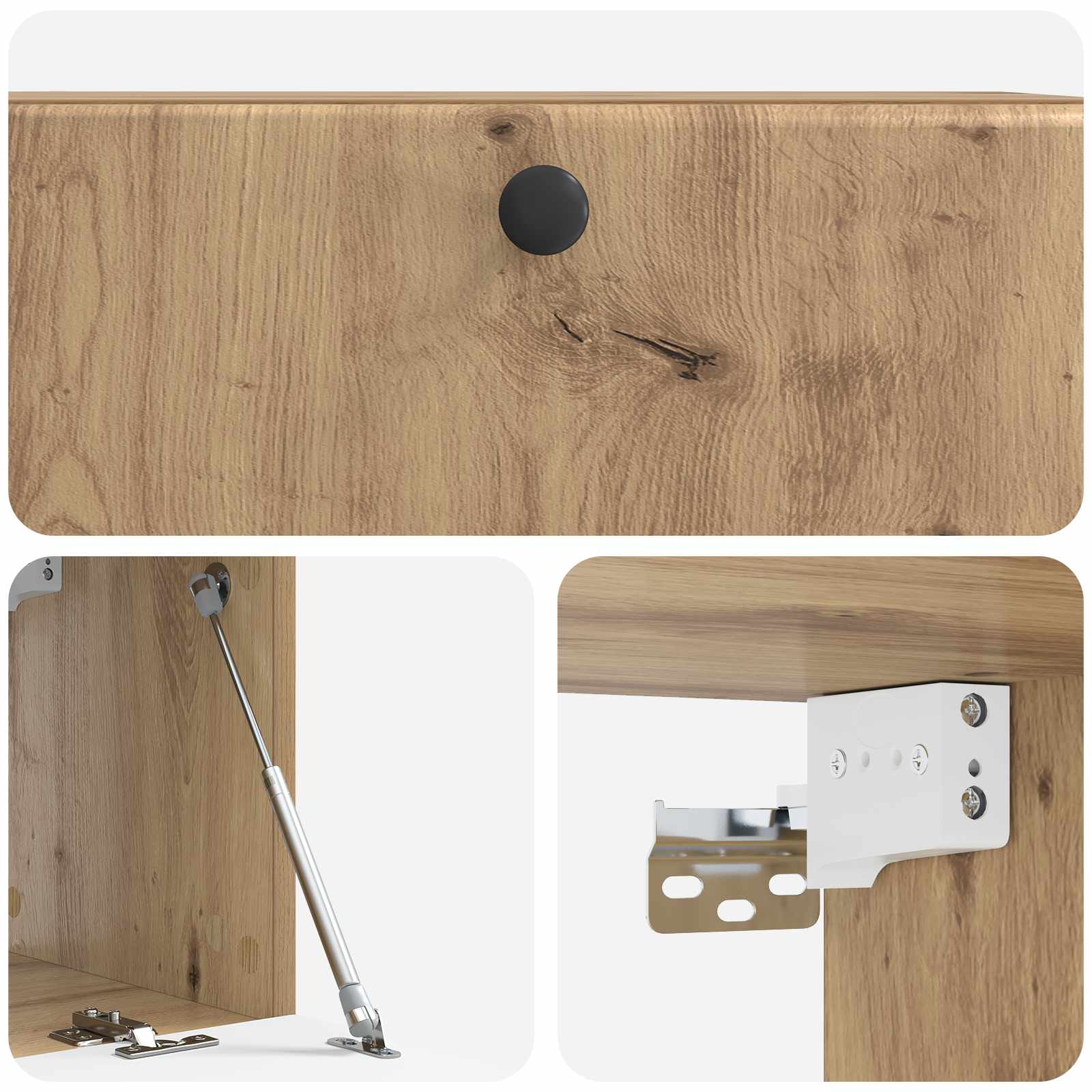 TV ormar za zid 78,5 x 31 x 30 cm Hrast artisan