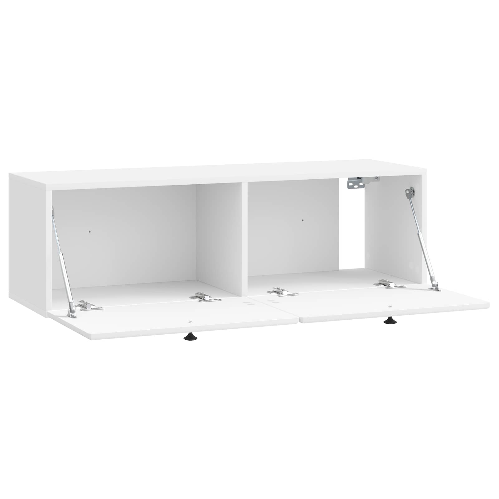 TV ormar za zid 98 x 31 x 30 cm Bijela visokog sjaja