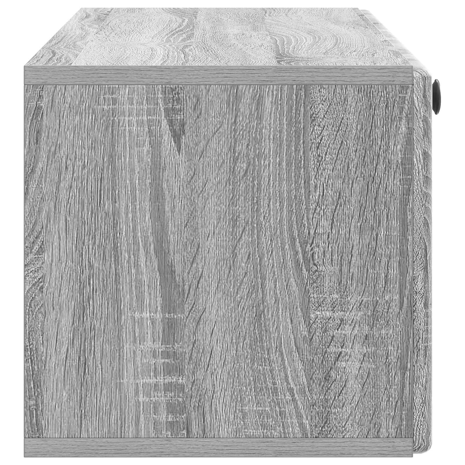 TV ormar za zid 98 x 31 x 30 cm Siva Sonoma Konstruirano drvo