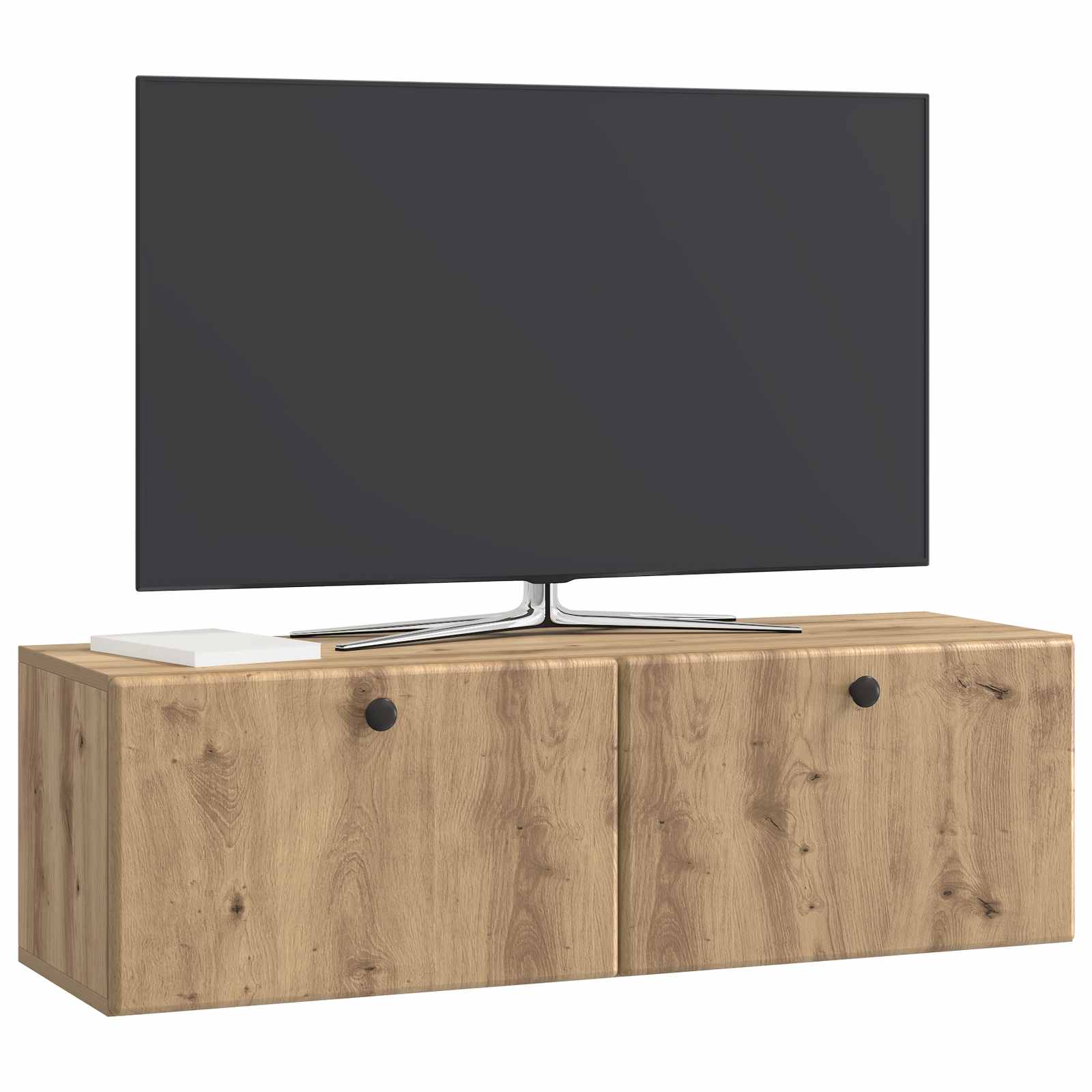 TV ormar za zid 98 x 31 x 30 cm Hrast artisan Konstruirano drvo