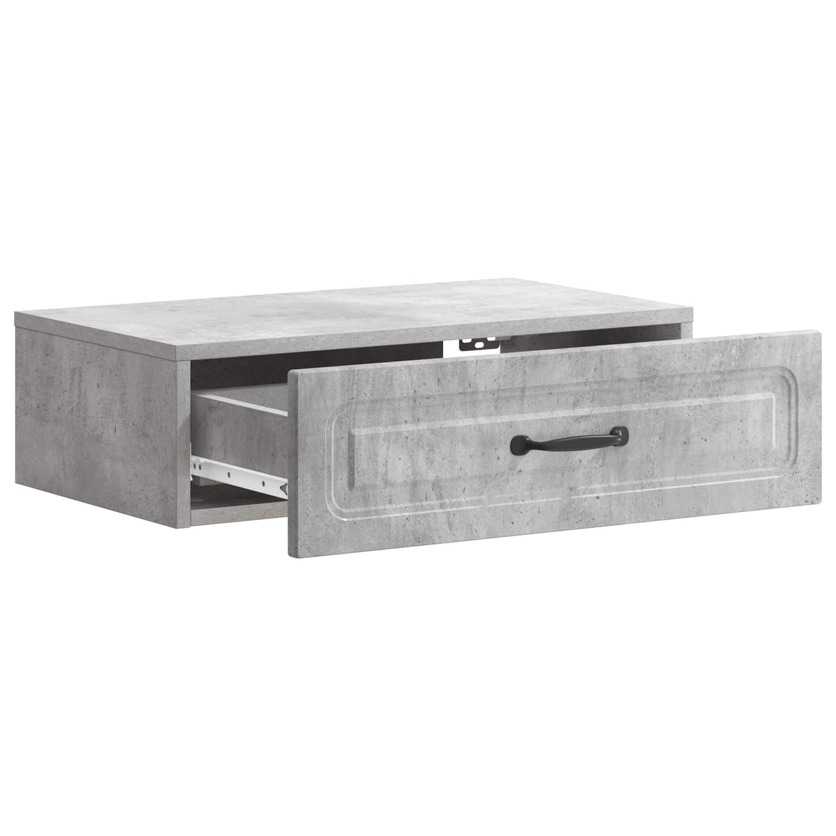 Stolna montirana na zid Betonska siva 59 x 34,5 x 17 cm
