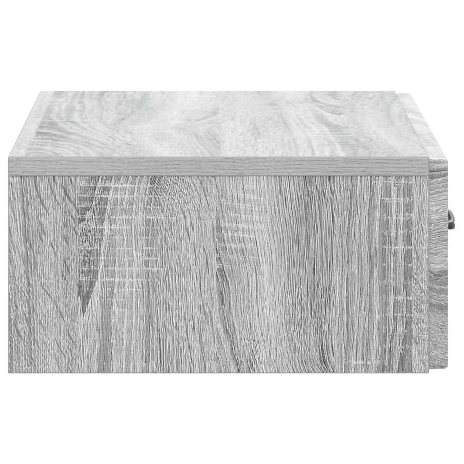 Stolna montirana na zid Siva sonoma 59 x 34,5 x 17 cm