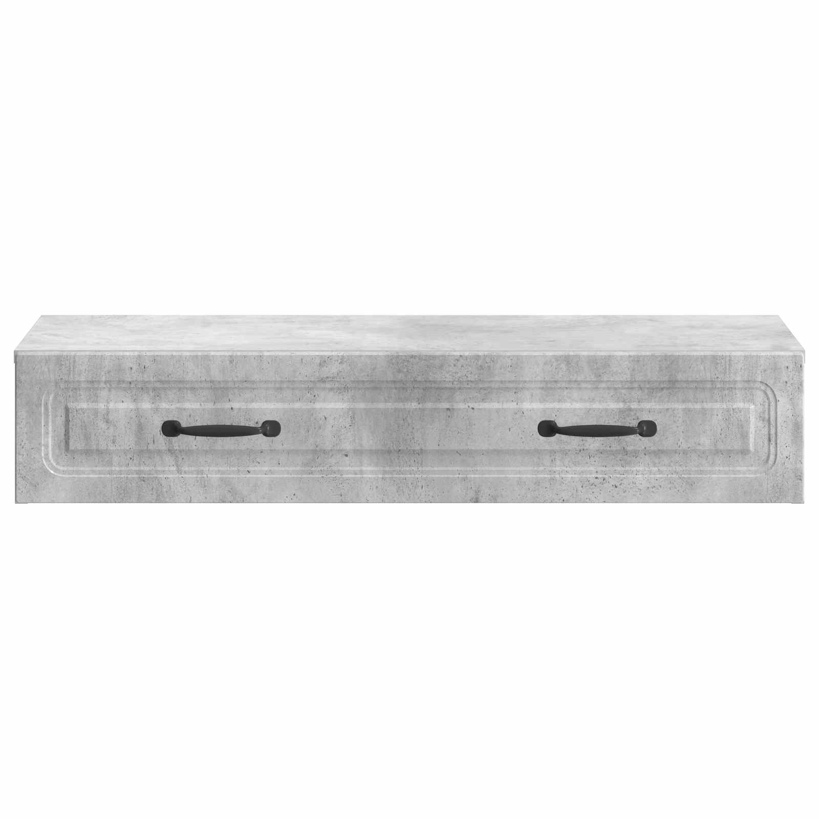 Stolna montirana na zid Betonska siva 87,5 x 34,5 x 17 cm
