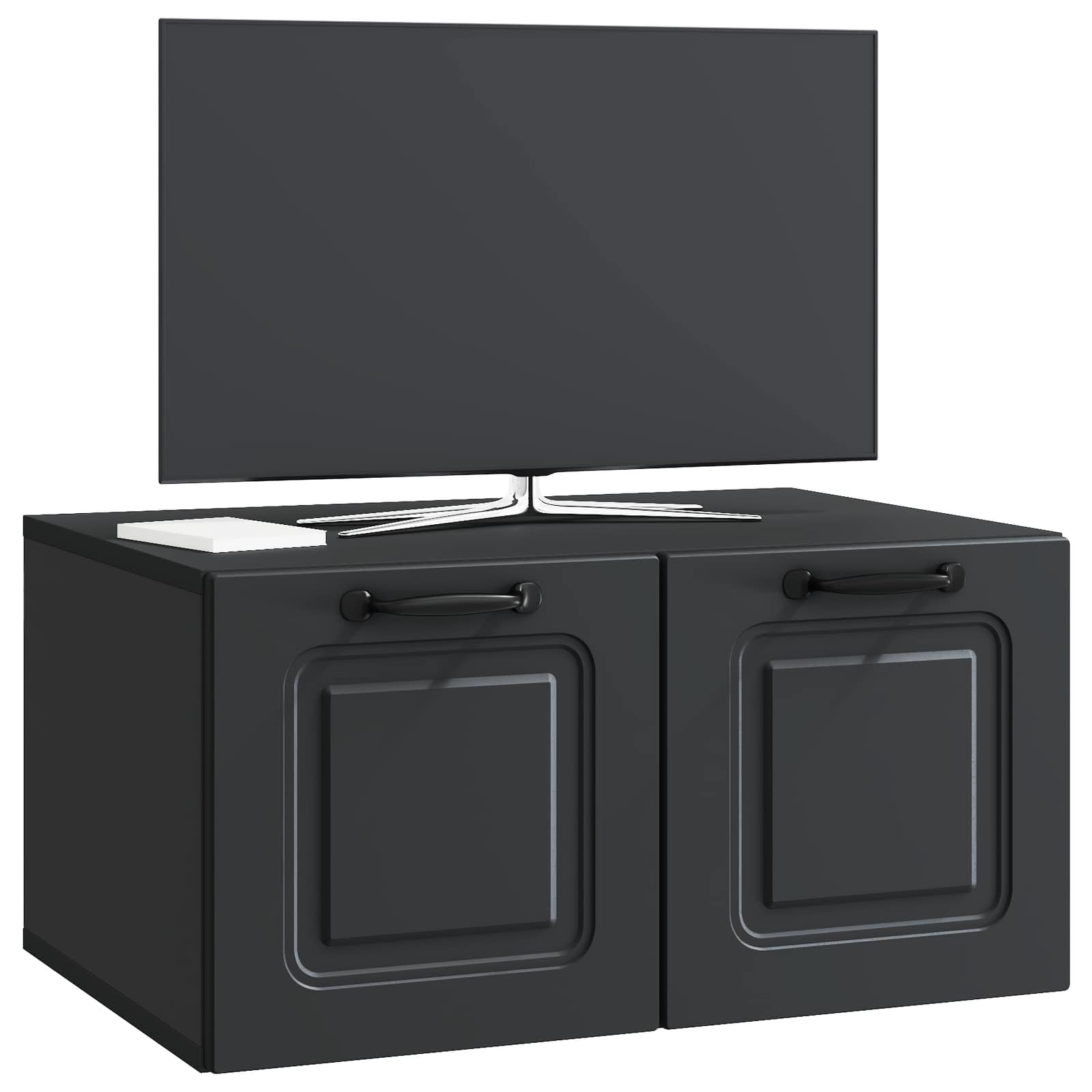 TV ormar za zid Zidne Crna 59,5 x 41 x 30 cm Konstruirano drvo