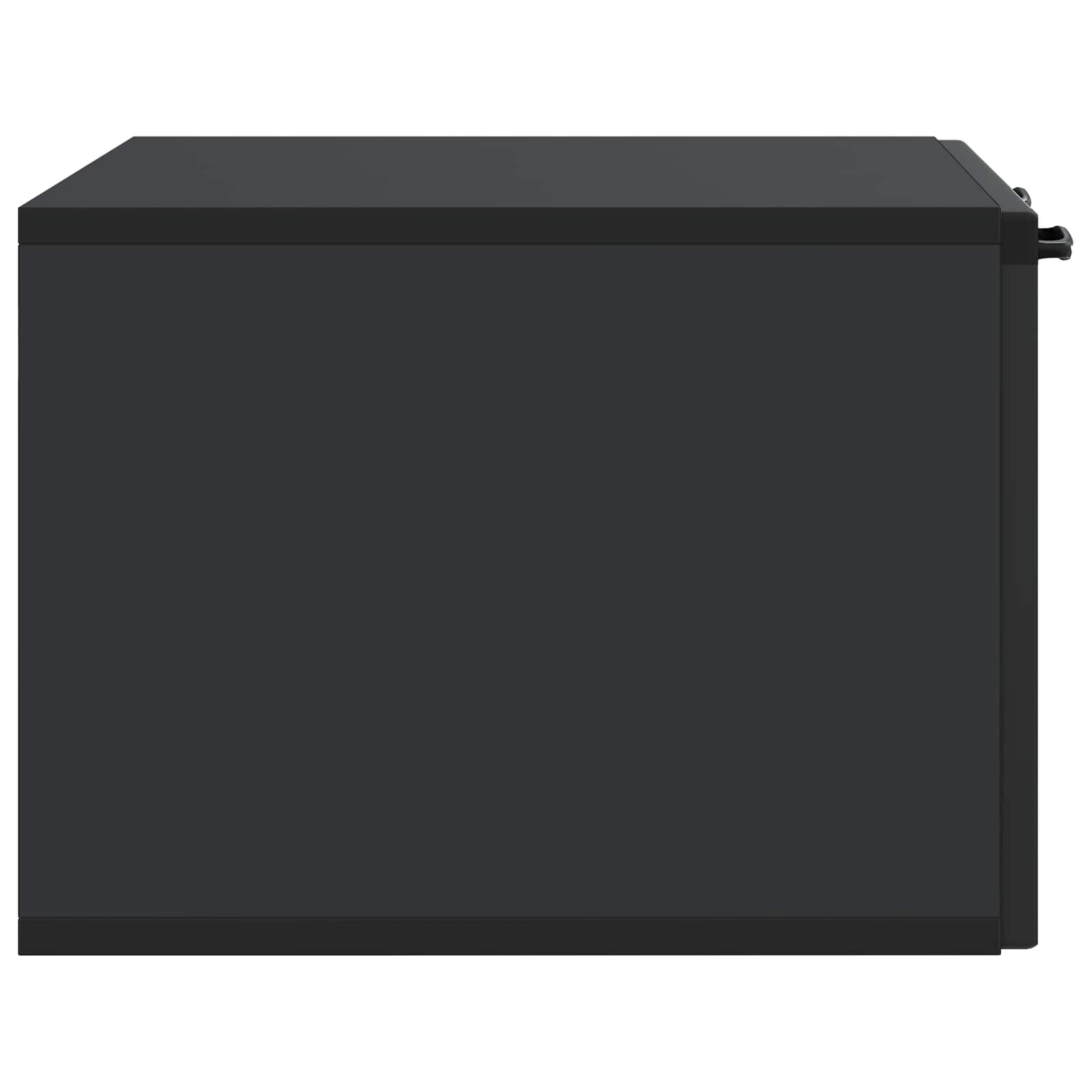 TV ormar za zid Zidne Crna 59,5 x 41 x 30 cm Konstruirano drvo
