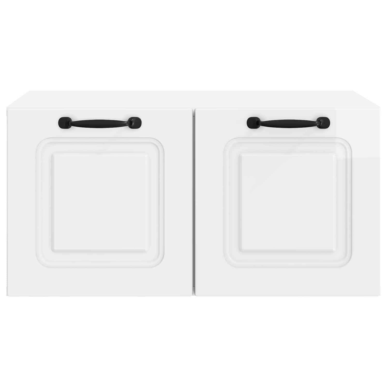 TV ormar za zid Zidne Bijela visokog sjaja 59,5 x 41 x 30 cm