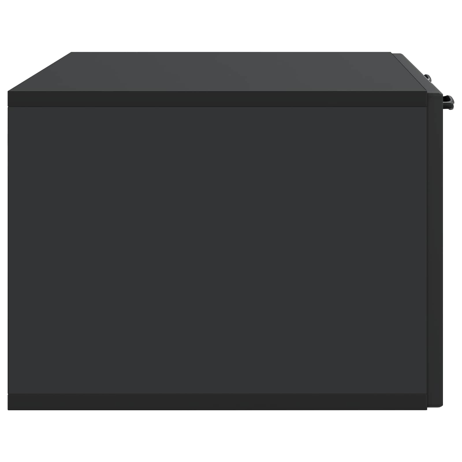 TV ormar za zid Zidne Crna 78,5 x 41 x 30 cm Konstruirano drvo
