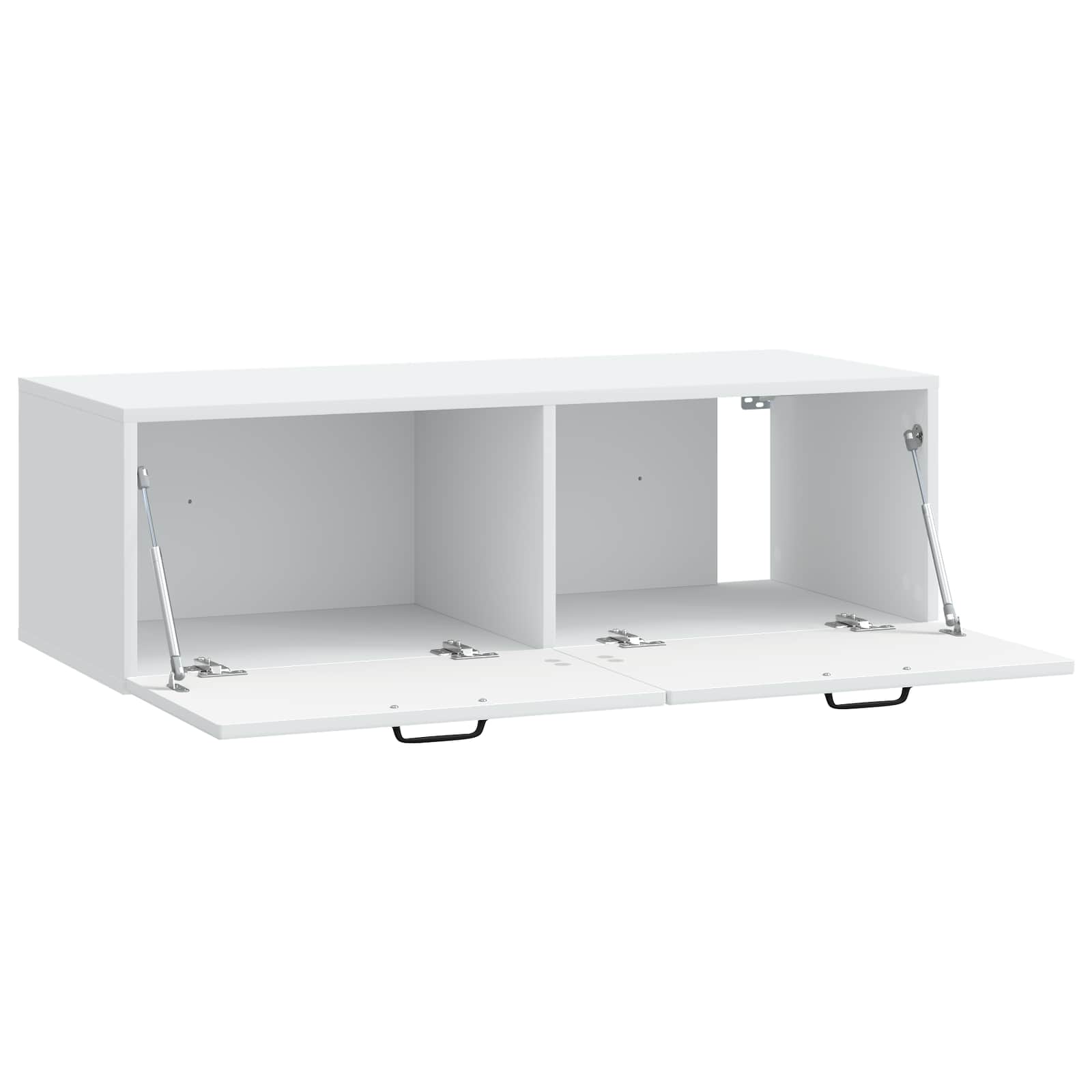 TV ormar za zid Zidne Bijela 98 x 41 x 30 cm Konstruirano drvo