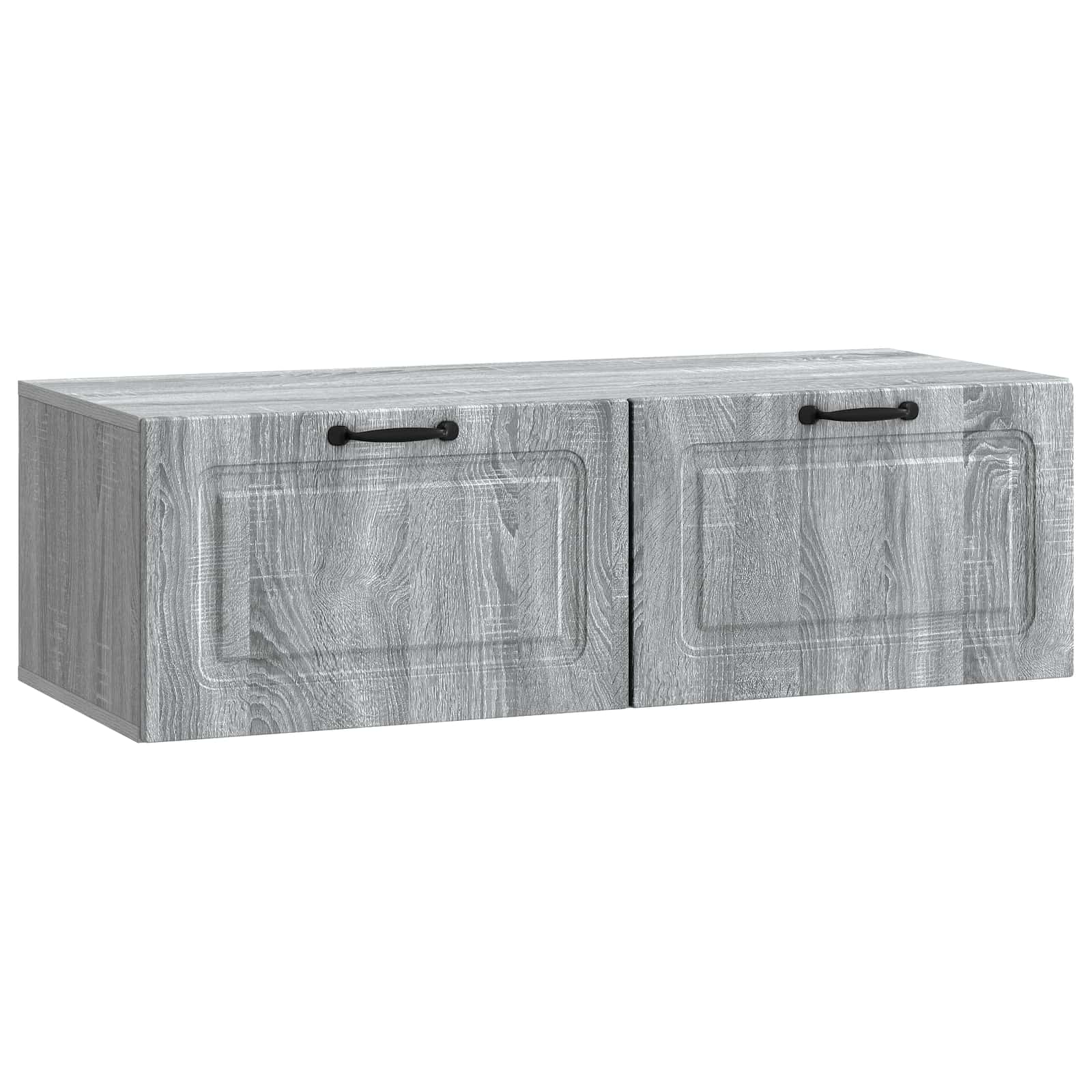 TV ormar za zid Siva sonoma 98 x 41 x 30 cm Konstruirano drvo