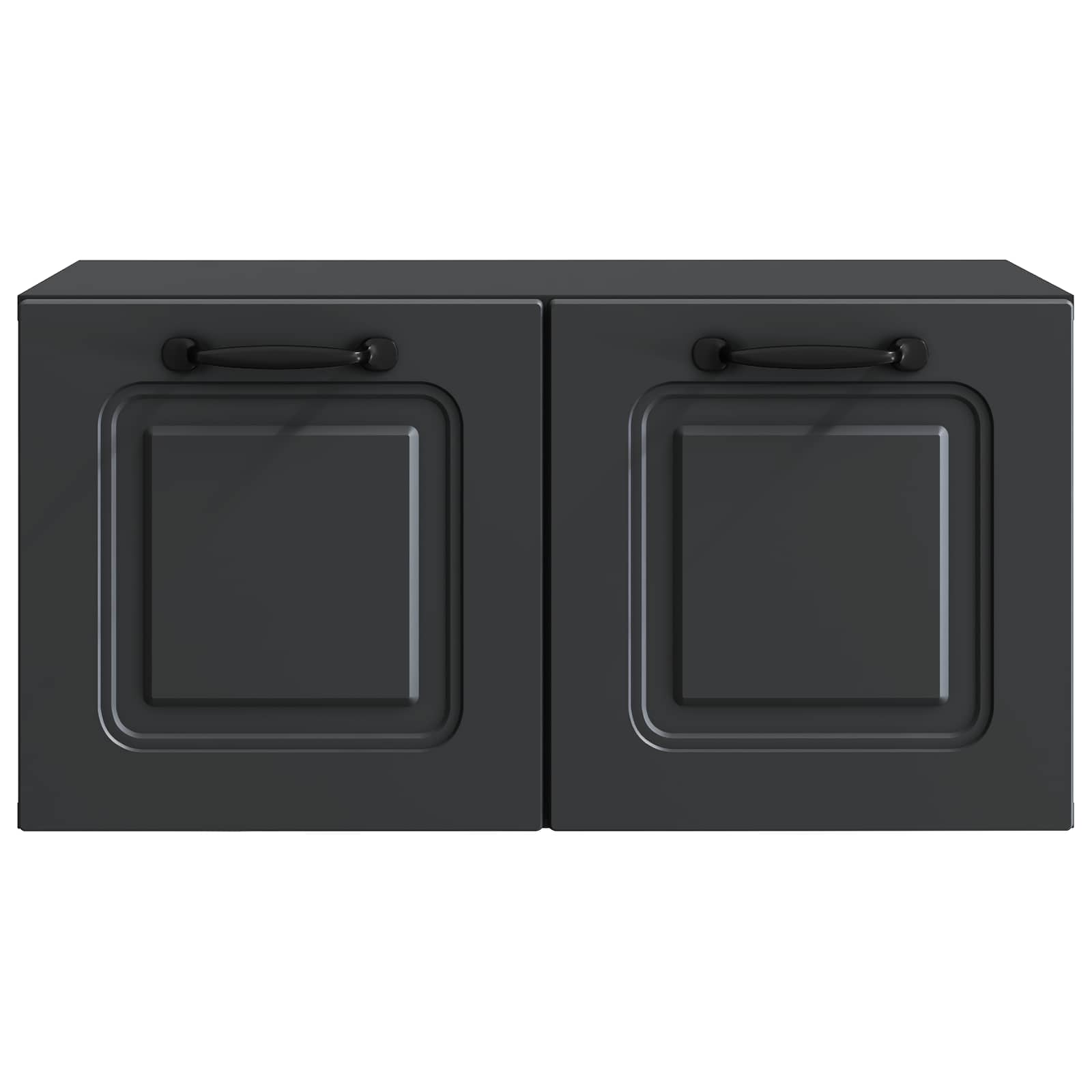 TV ormar za zid Zidne Crna 59,5 x 31 x 30 cm Konstruirano drvo