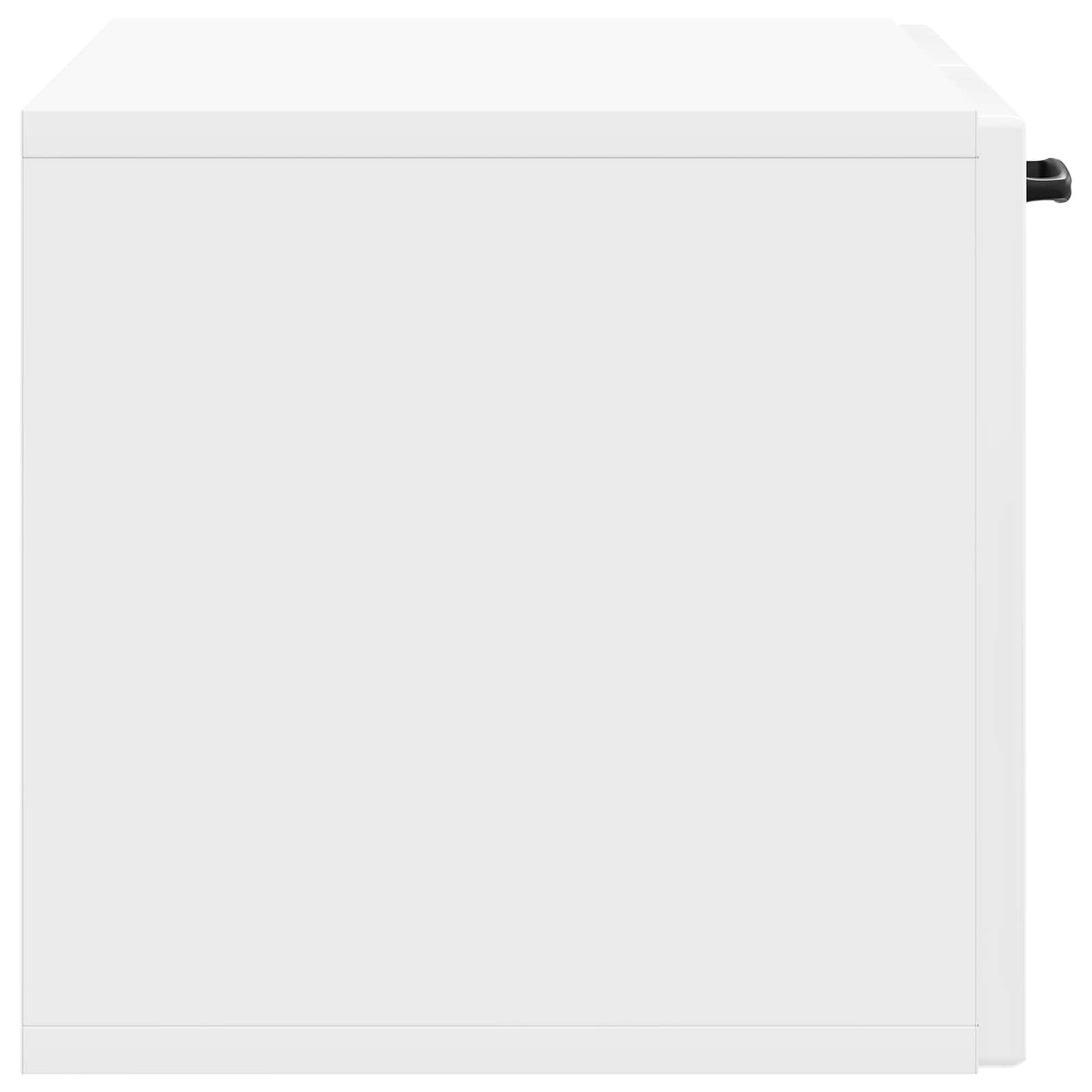 TV ormar za zid Zidne Bijela visokog sjaja 59,5 x 31 x 30 cm