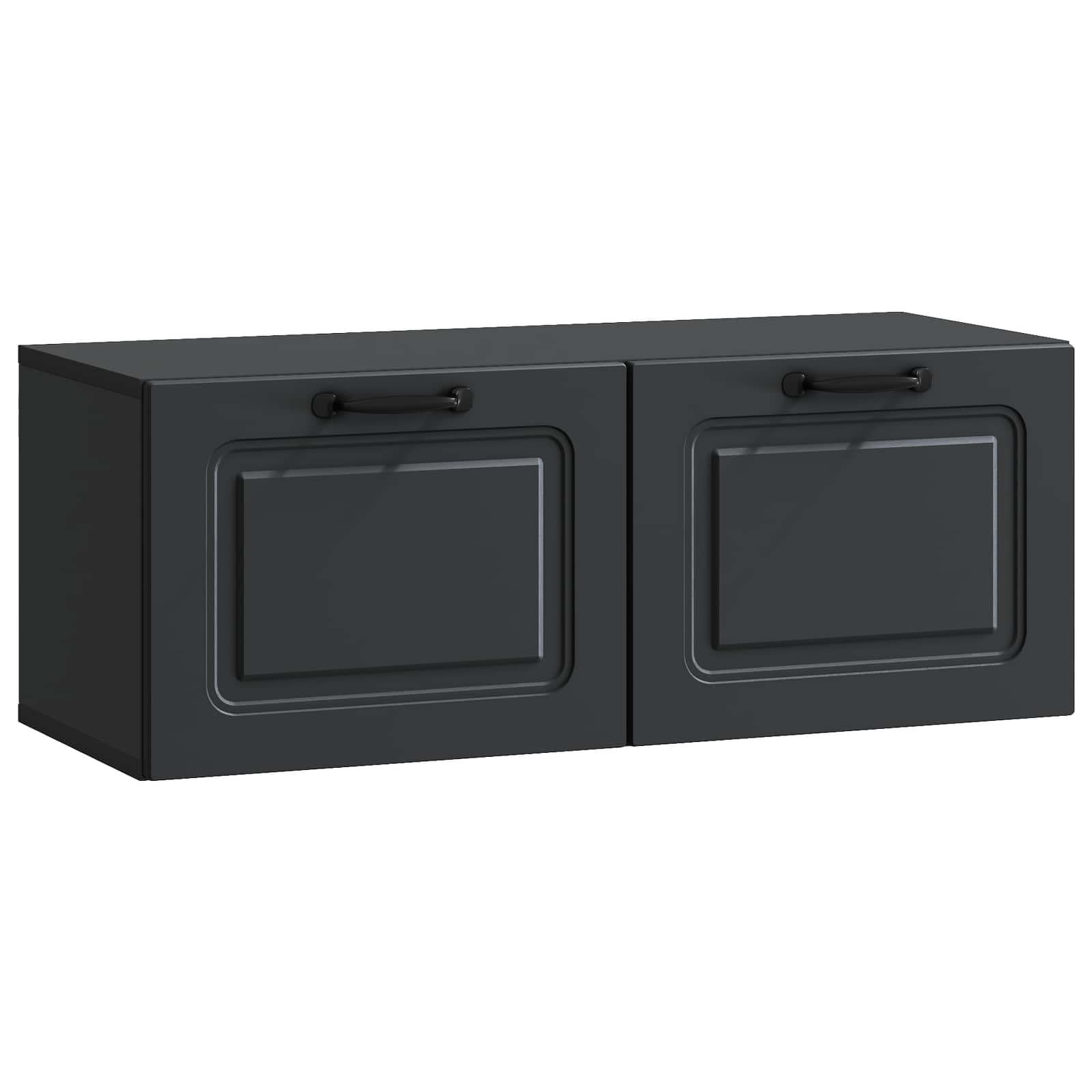 TV ormar za zid Zidne Crna 78,5 x 31 x 30 cm Konstruirano drvo
