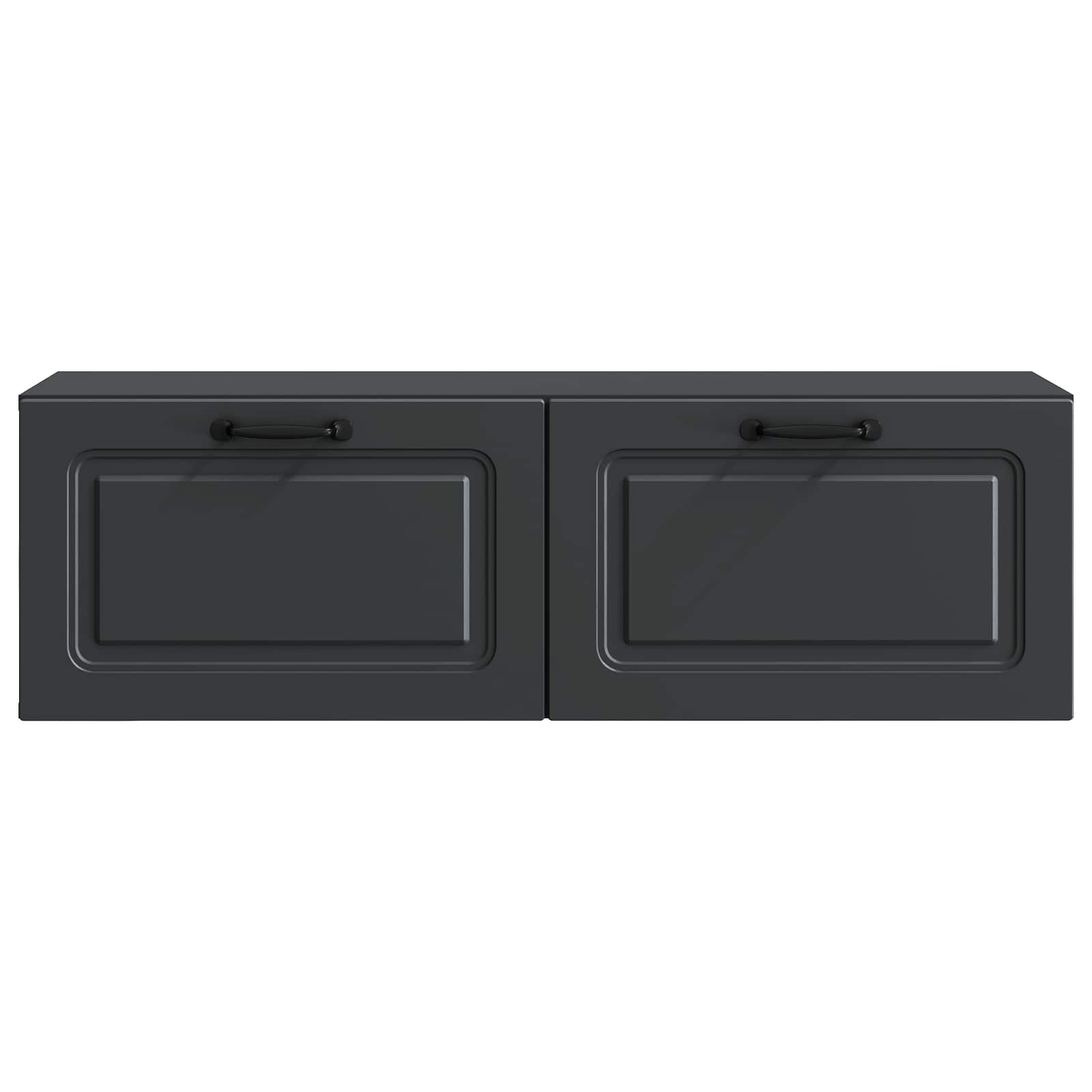TV ormar za zid Zidne Crna 98 x 31 x 30 cm Konstruirano drvo