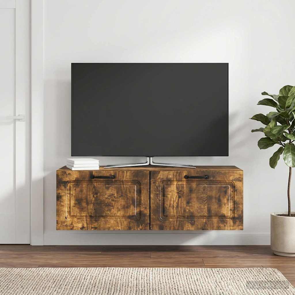 TV ormar za zid Zidne Dimljeni hrast 98 x 31 x 30 cm