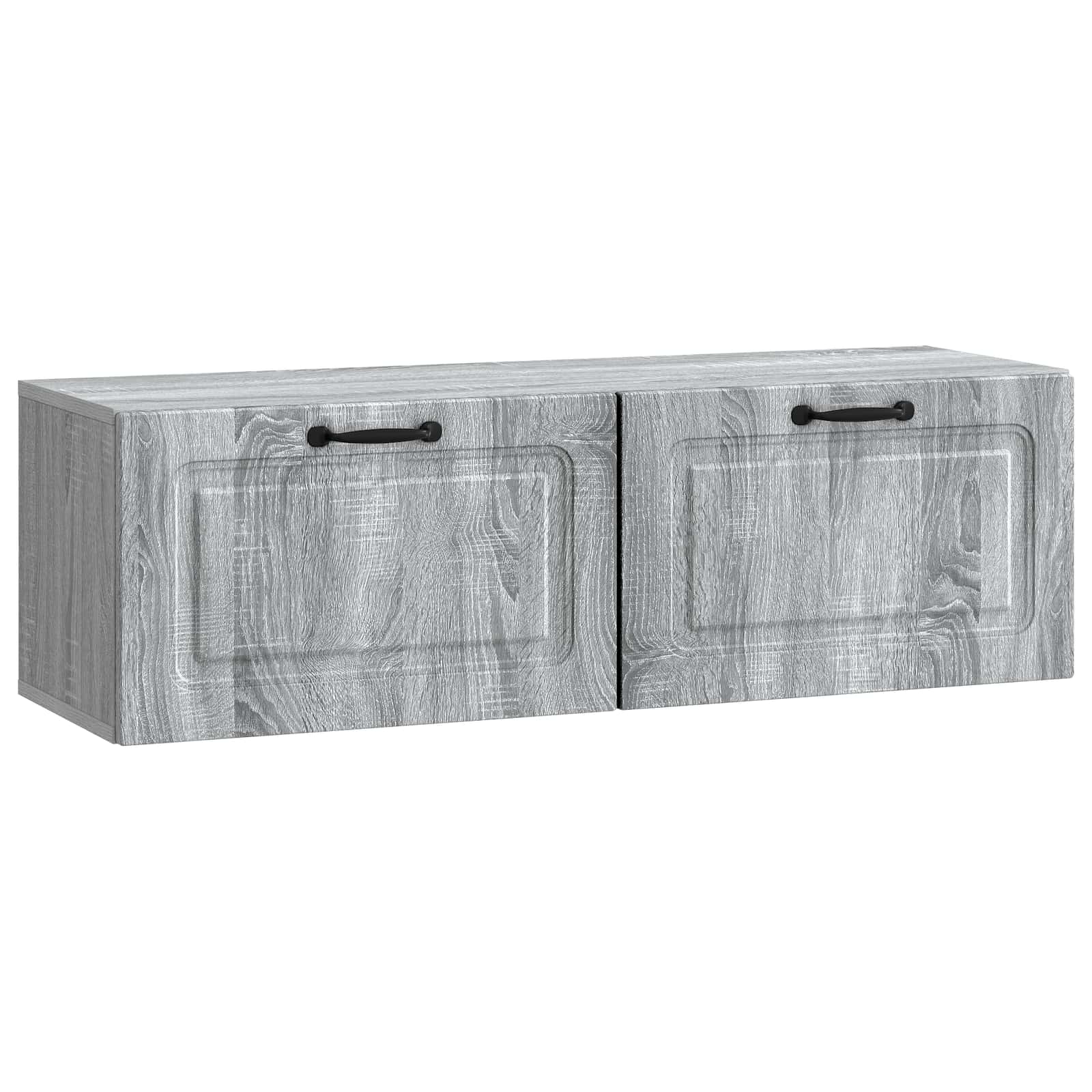 TV ormar za zid Siva sonoma 98 x 31 x 30 cm Konstruirano drvo