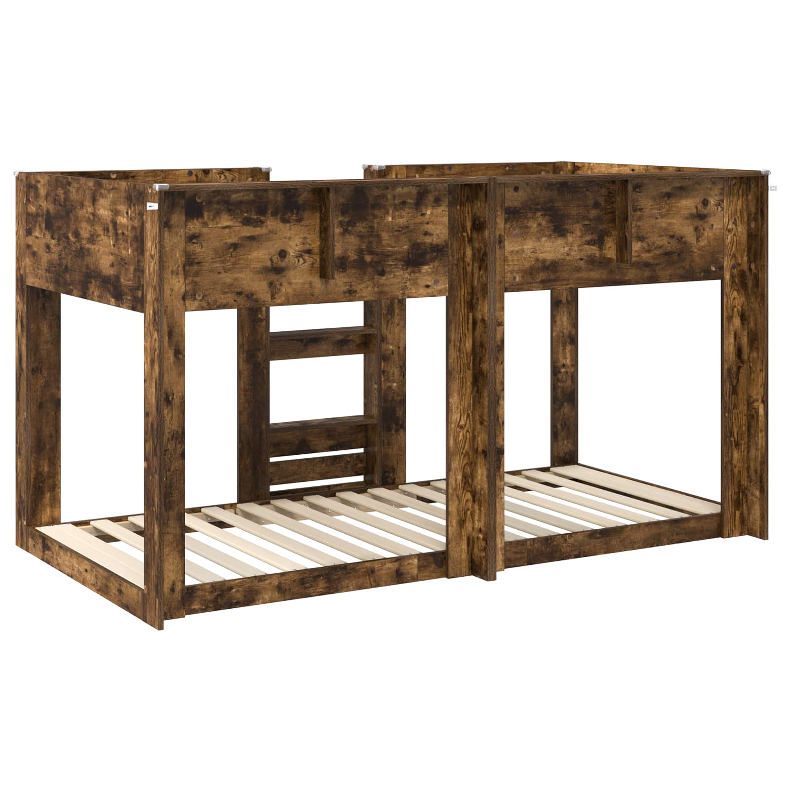 Krevet na kat za djecu Dimljeni hrast 75 x 190 cm