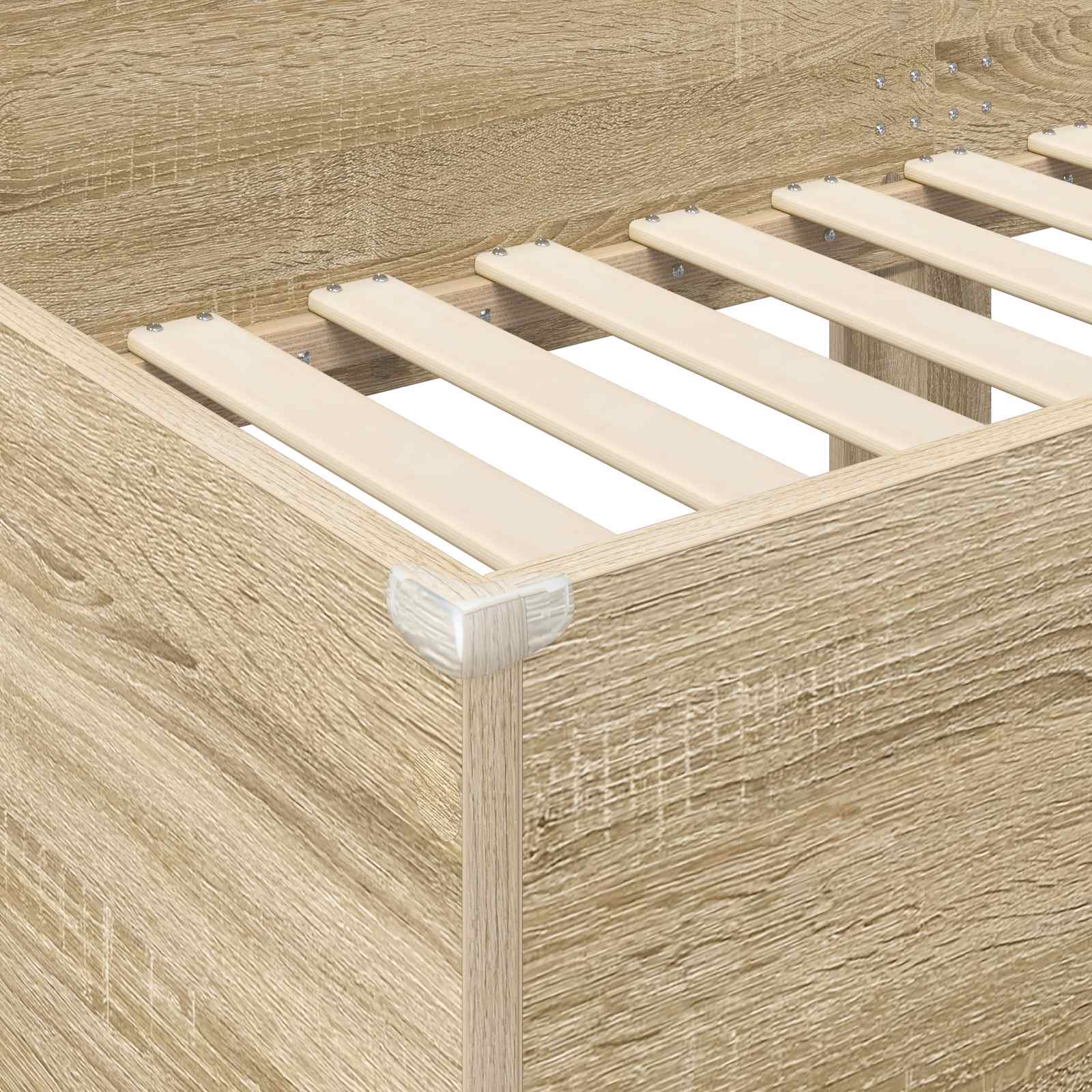 Krevet na kat za djecu Sonoma hrast 80 x 200 cm