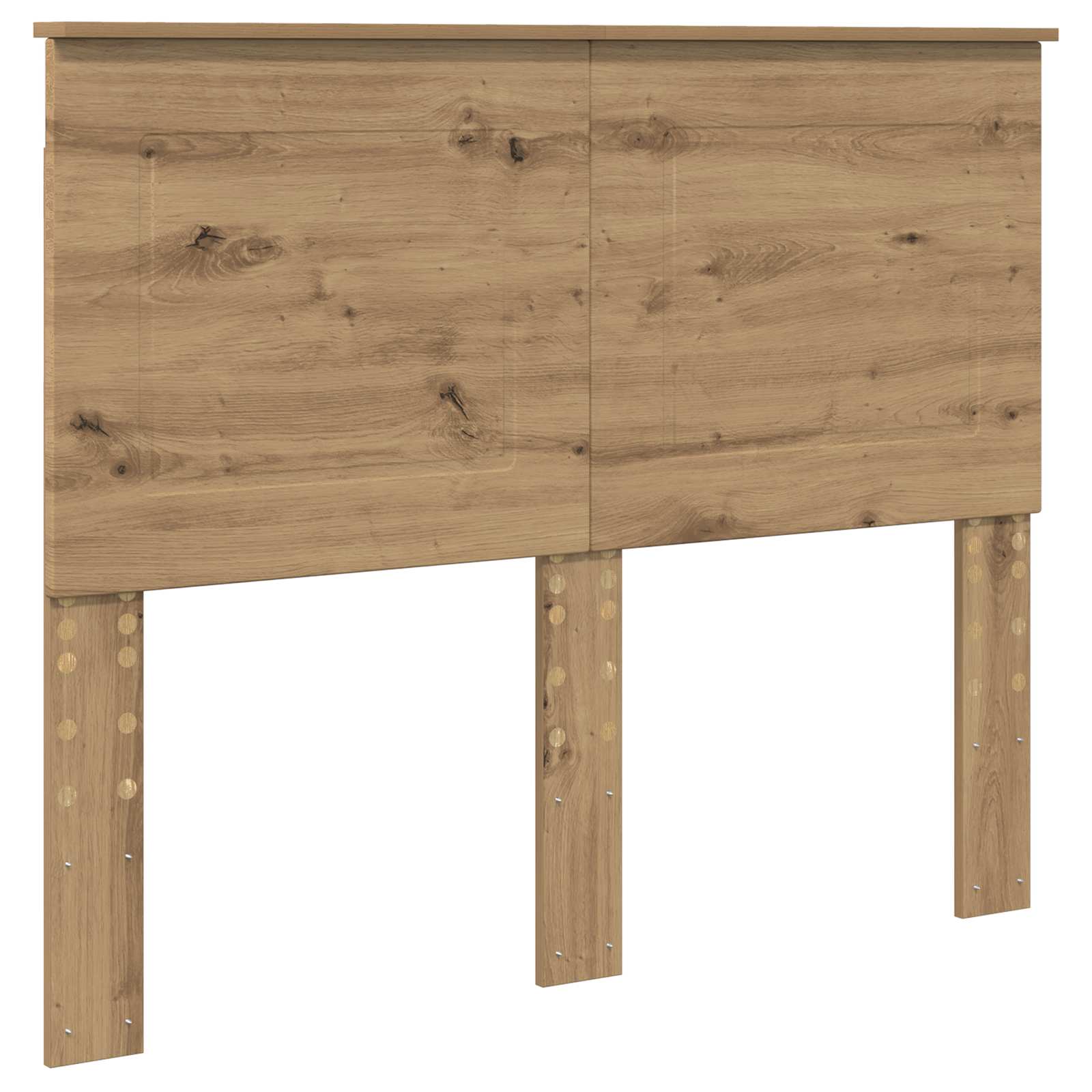 Krevetna konstrukcija Umjetnička hrastovina 120 x 200 cm