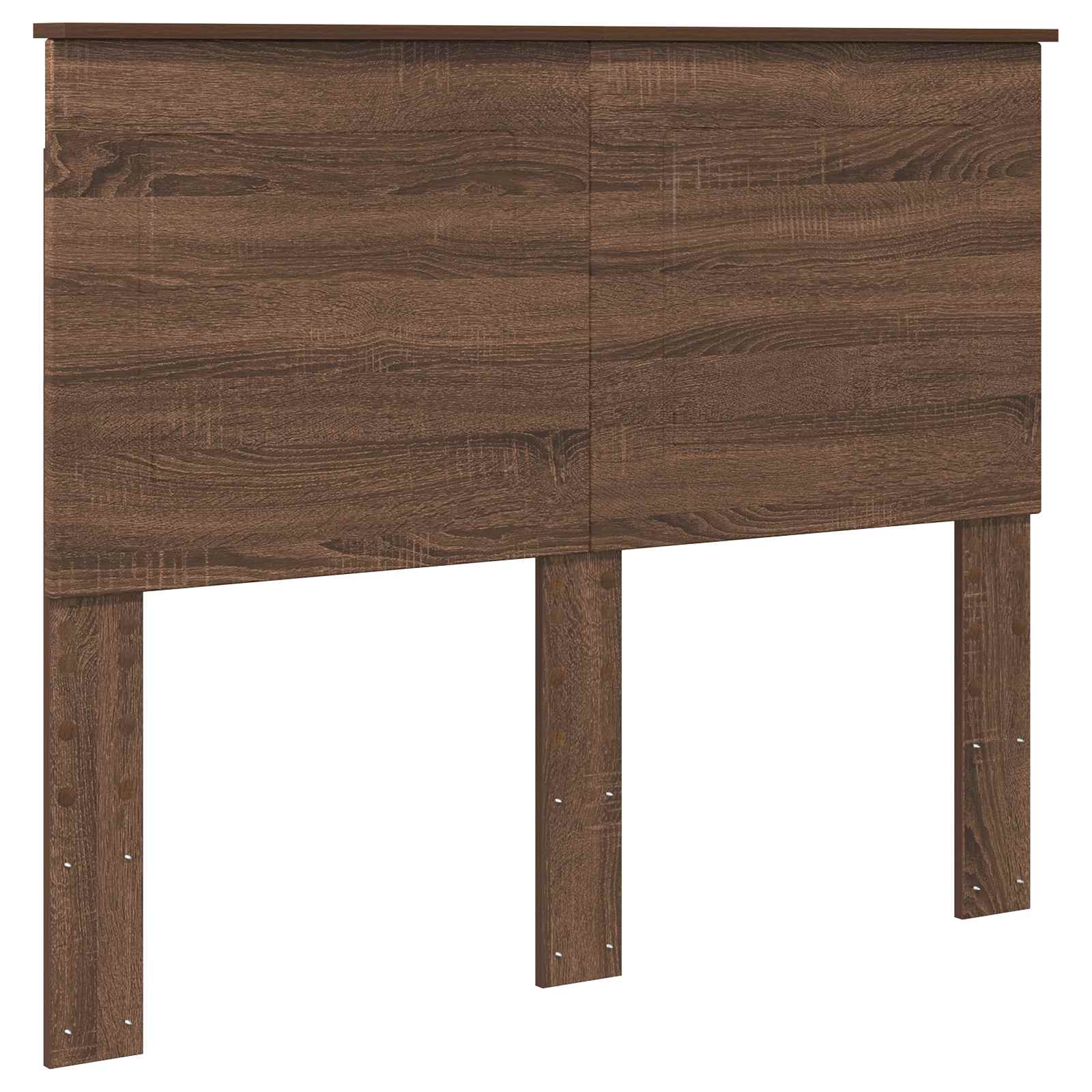 Krevetna konstrukcija Smeđi hrast 120 x 190 cm Inženjersko Drvo