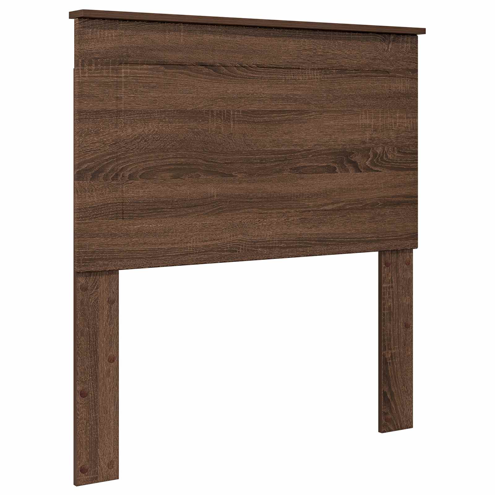 Krevetna konstrukcija Smeđi hrast 90 x 190 cm Inženjersko Drvo