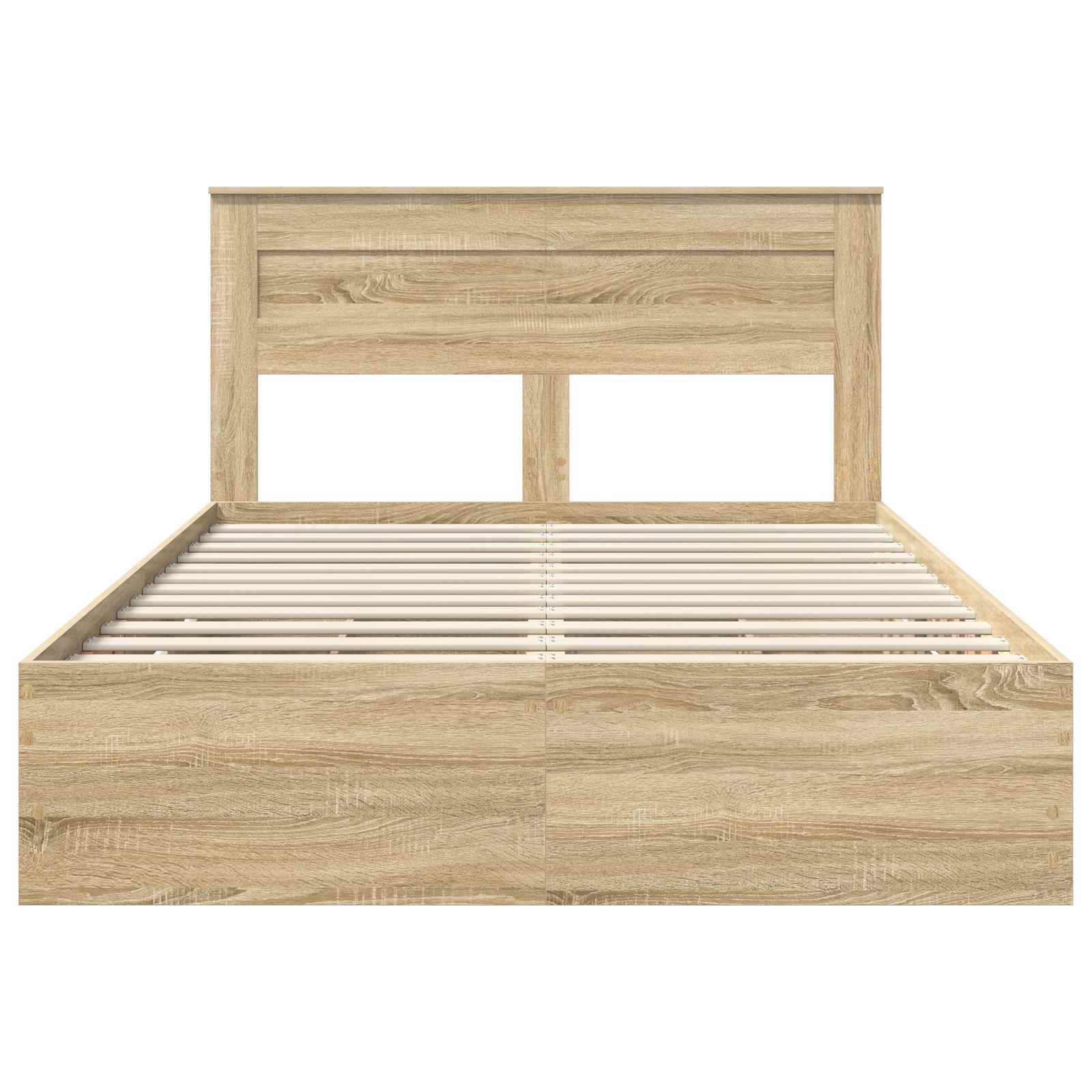 Krevetna konstrukcija s ladicama Sonoma hrast 140 x 200 cm