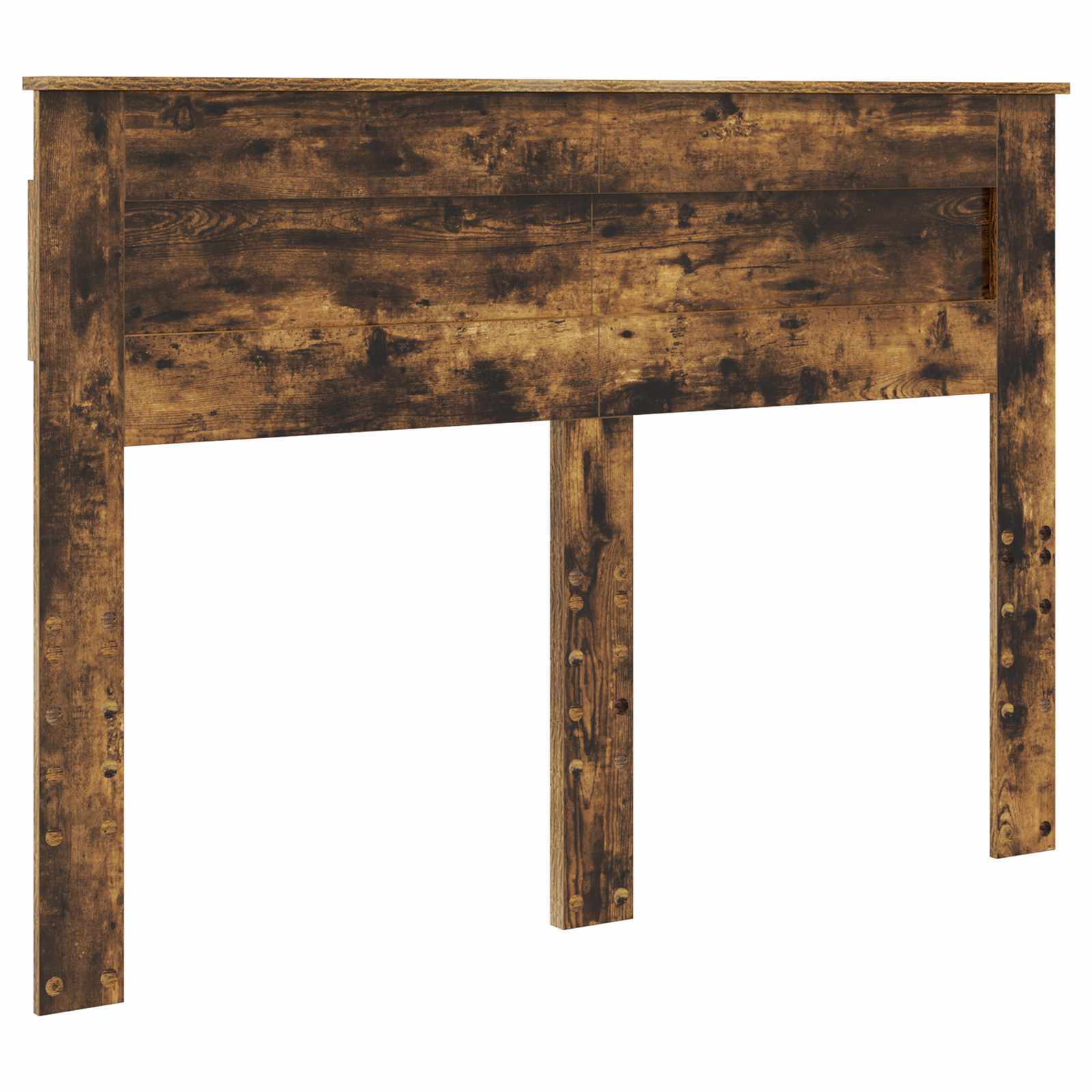 Krevet s od storage s uzglavljem Dimljeni hrast 160 x 200 cm