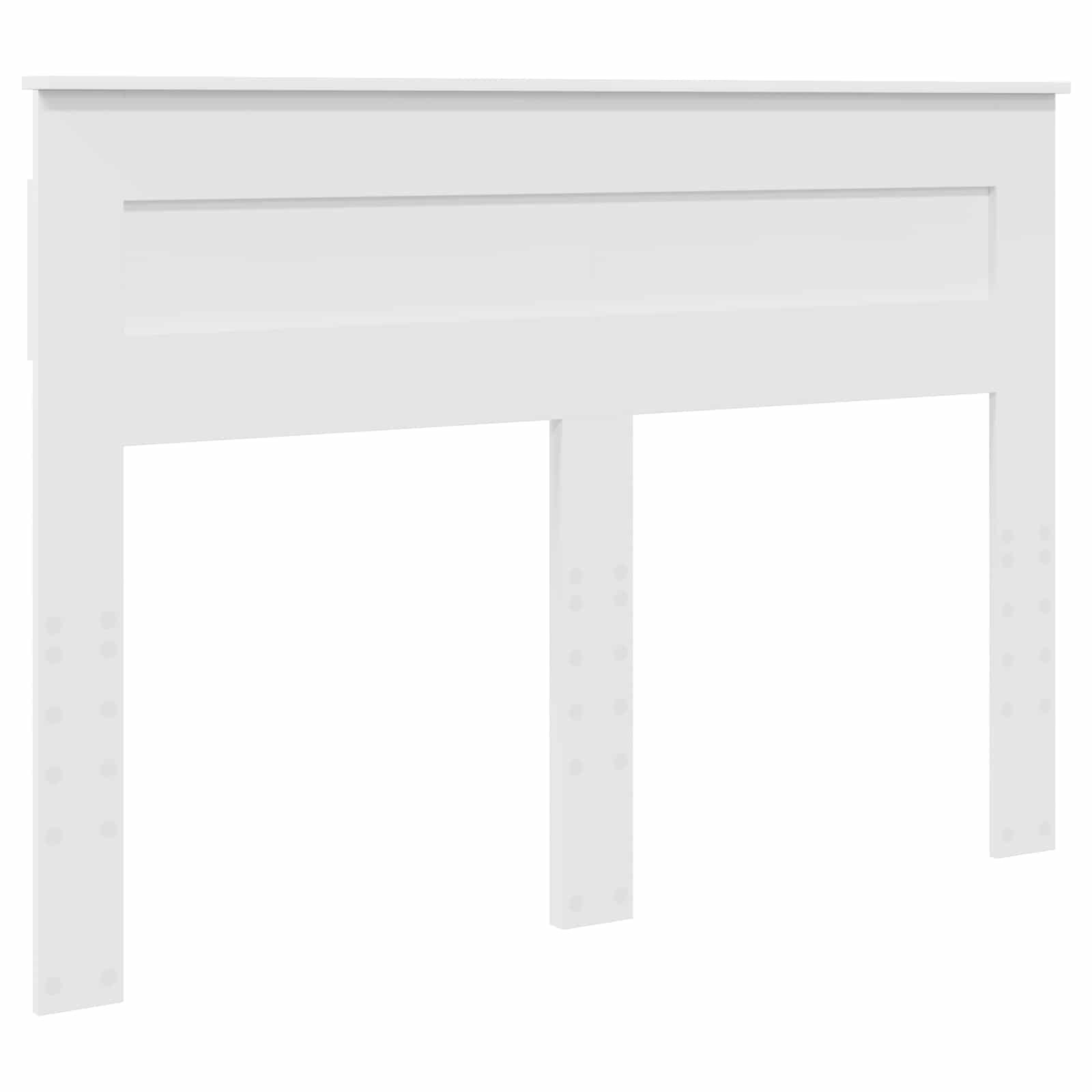 Krevet s od storage Bijelo 140 x 200 cm Konstruirano drvo