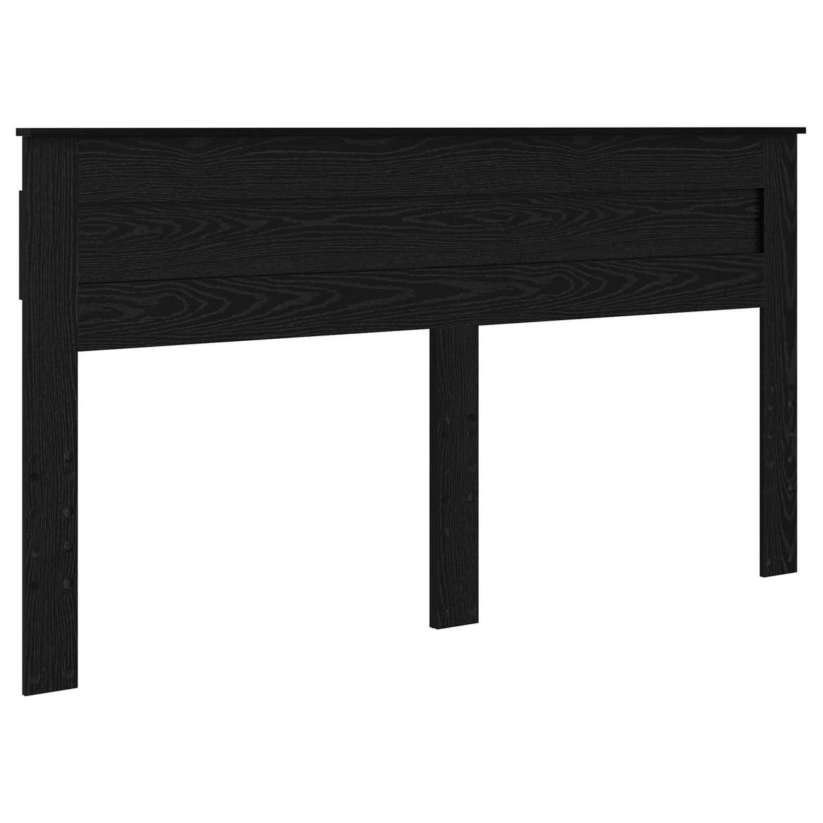 Krevetna konstrukcija Crni hrast 180 x 200 cm Konstruirano drvo