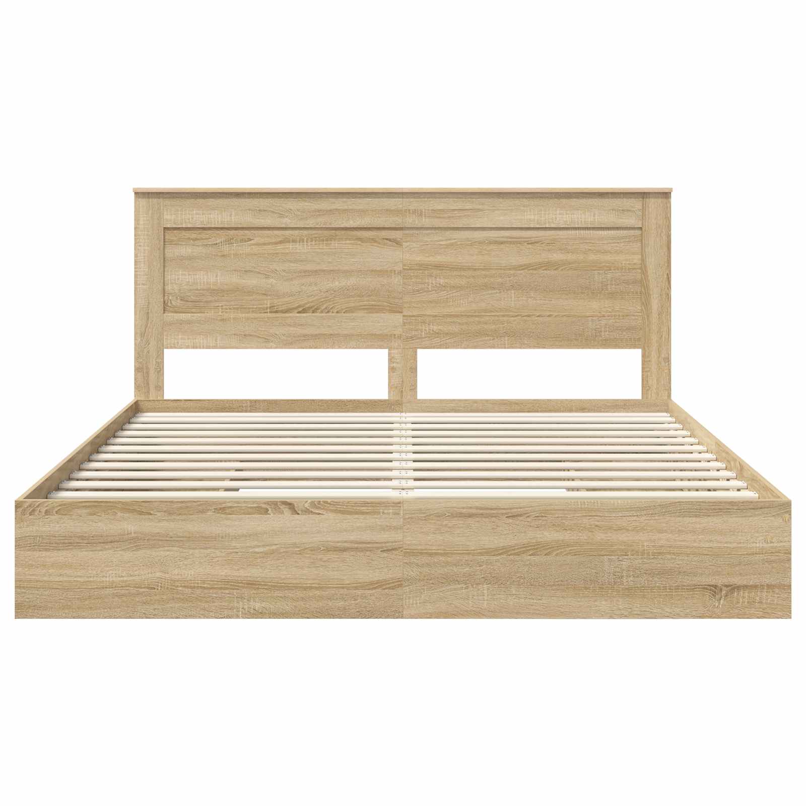 Krevet s od storage Sonoma hrast 180 x 200 cm Konstruirano drvo