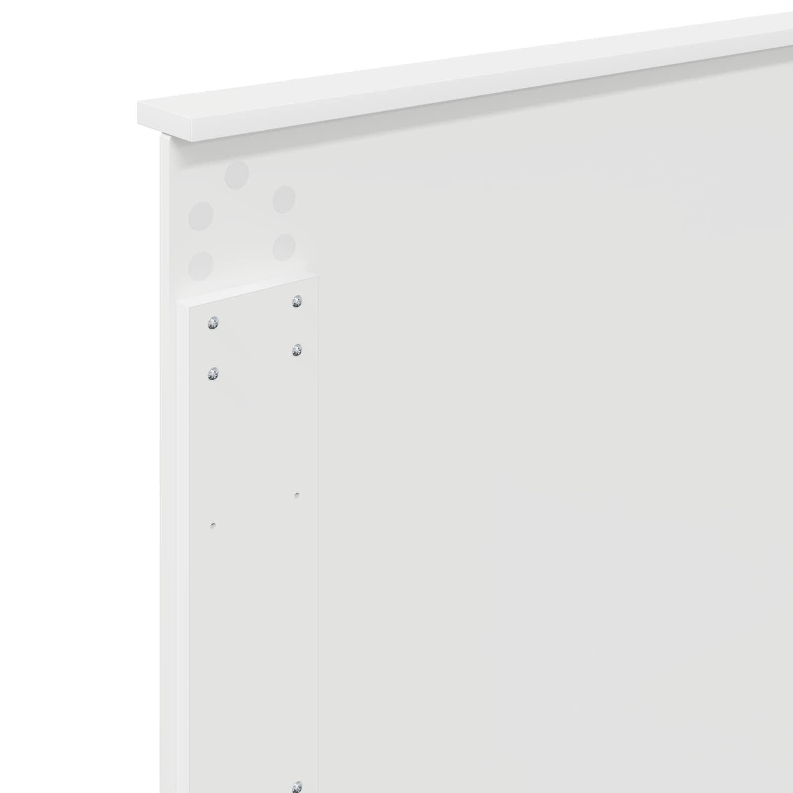 Krevetna konstrukcija Bijelo 75 x 190 cm Čvrsto borovo drvo