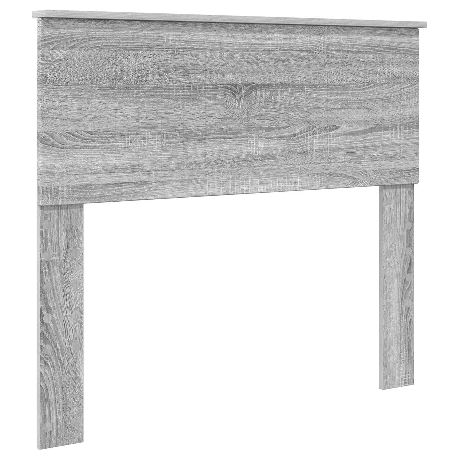 Krevet s od storage Siva Sonoma 100 x 200 cm Konstruirano drvo